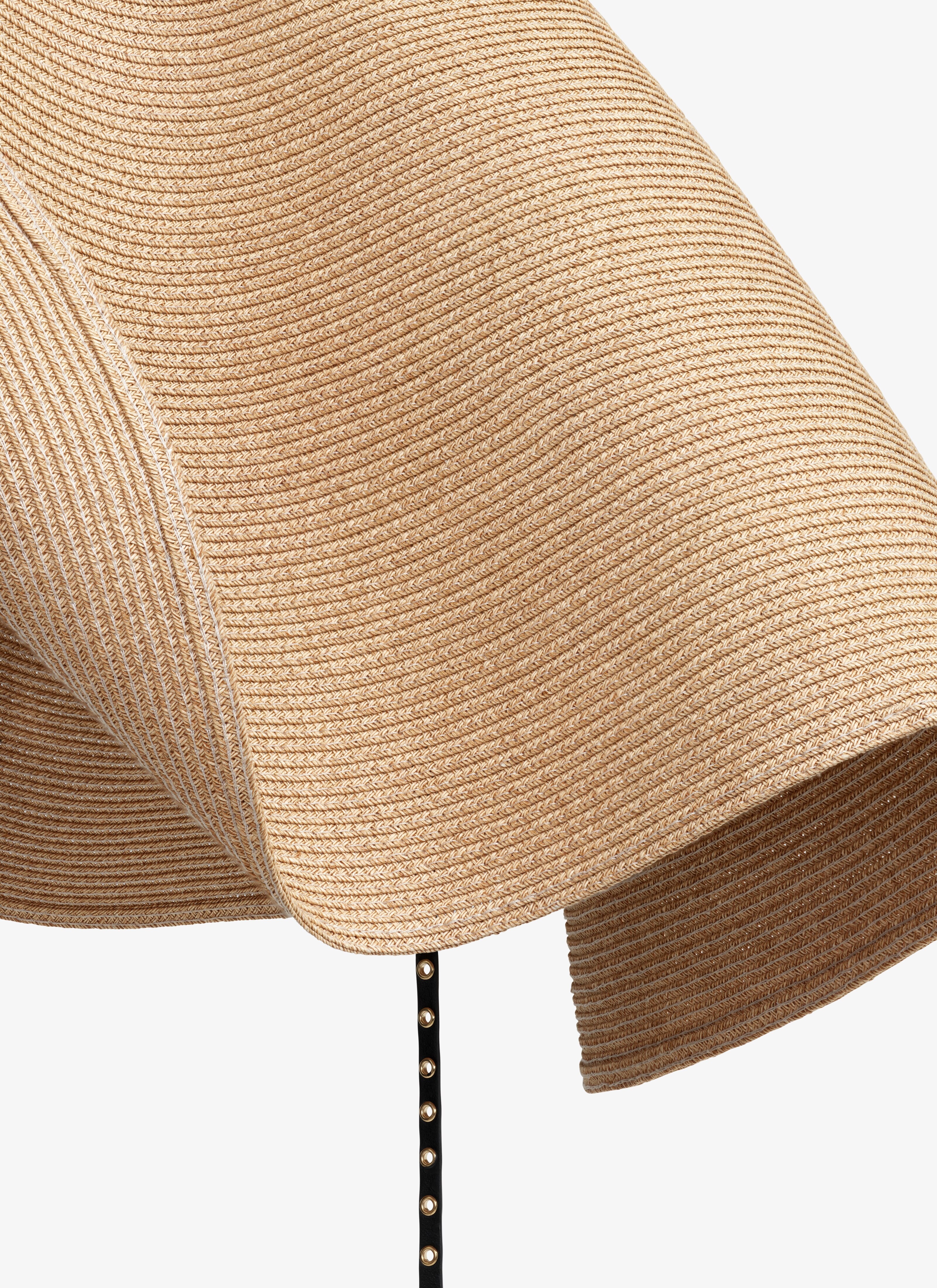 CAPELINE HAT IN PAPER STRAW - 3