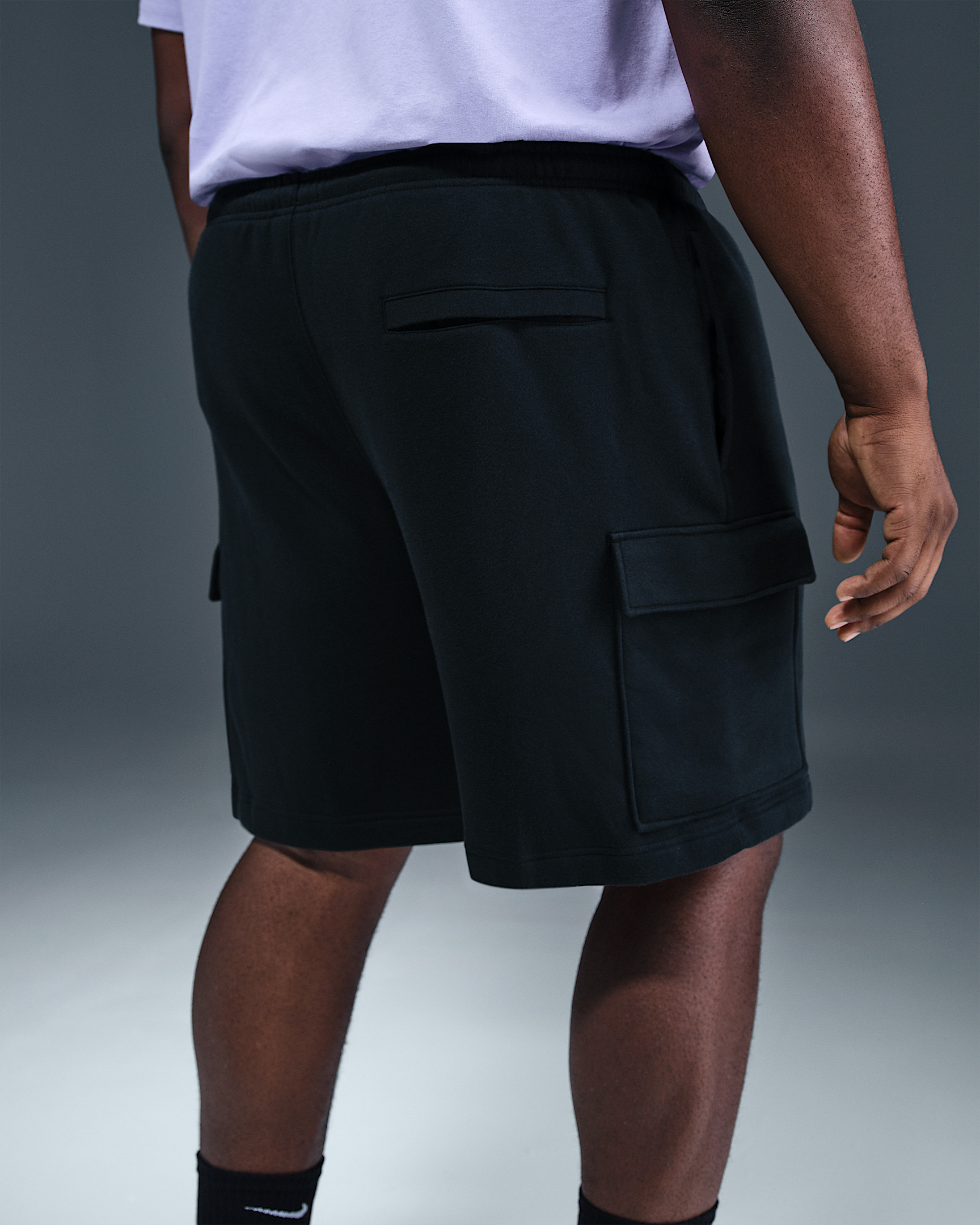 Nike Club Men's Fleece Cargo Shorts - 8