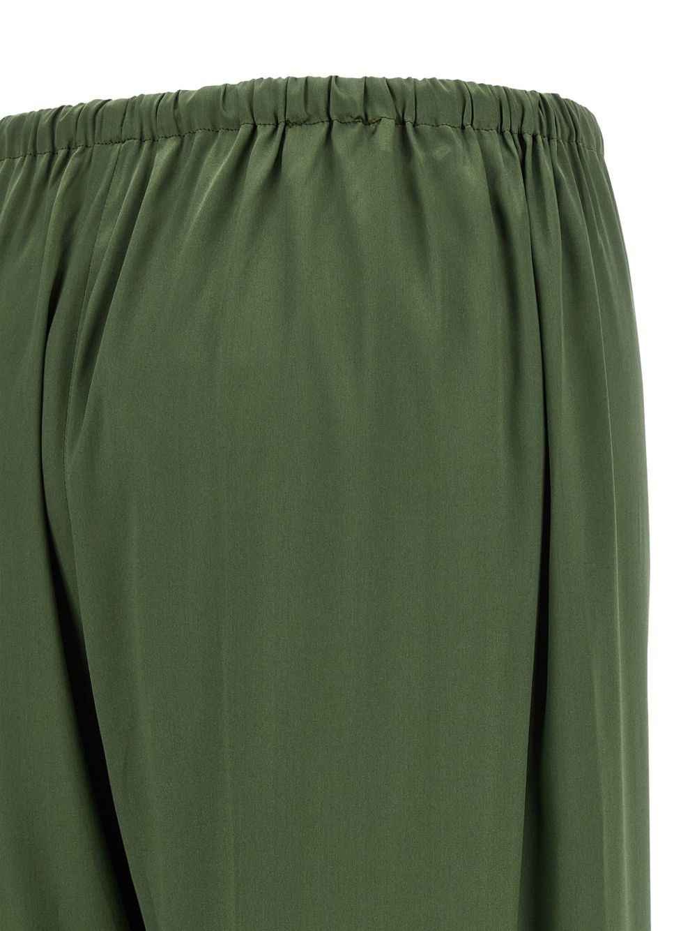 Silk blend trousers - 3