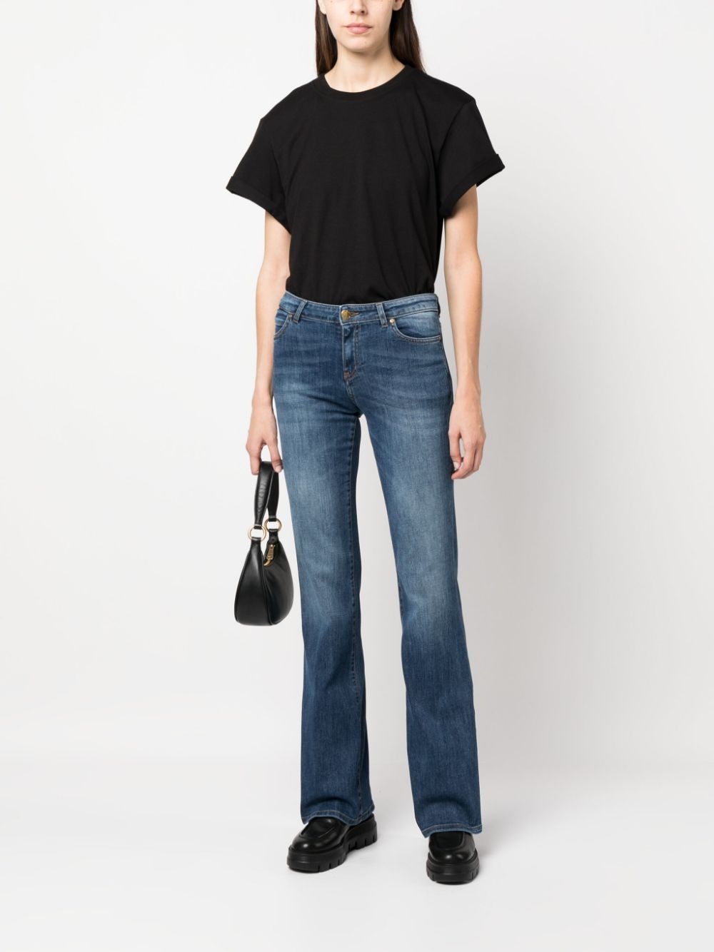 low-rise bootcut jeans - 2