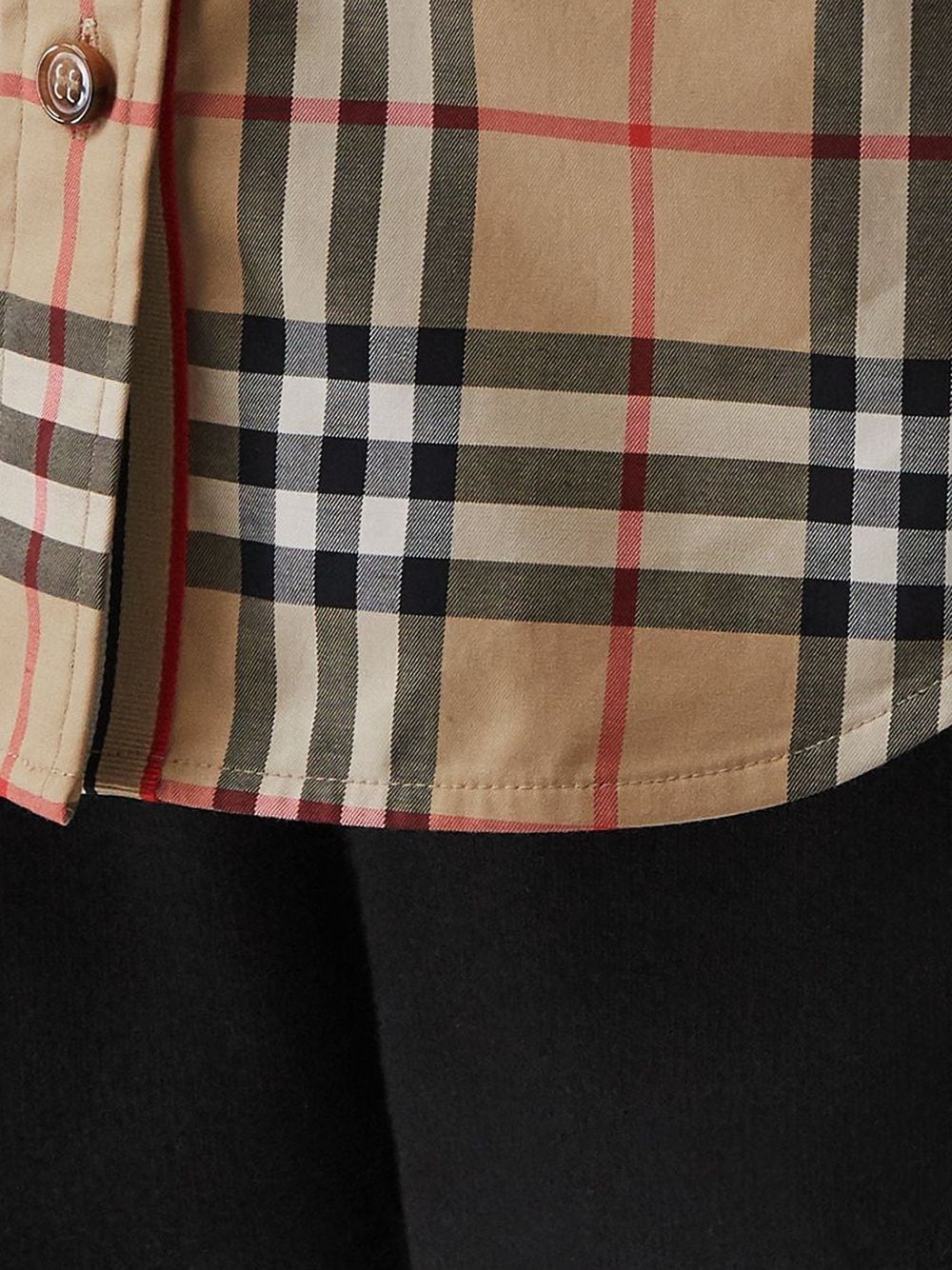 Vintage Check button-down shirt - 5