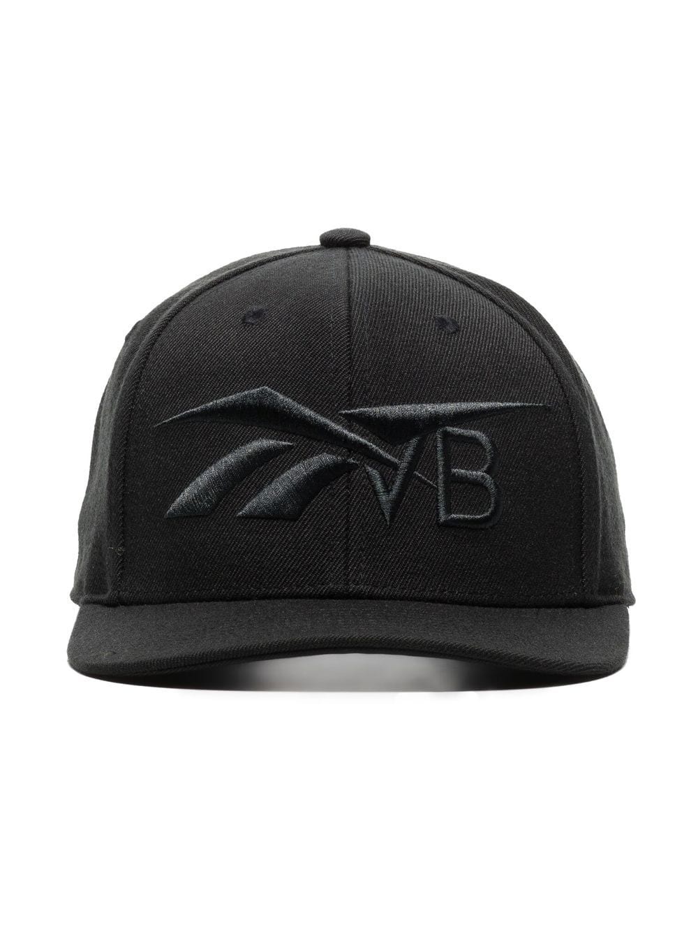 logo-embroidered cap - 1