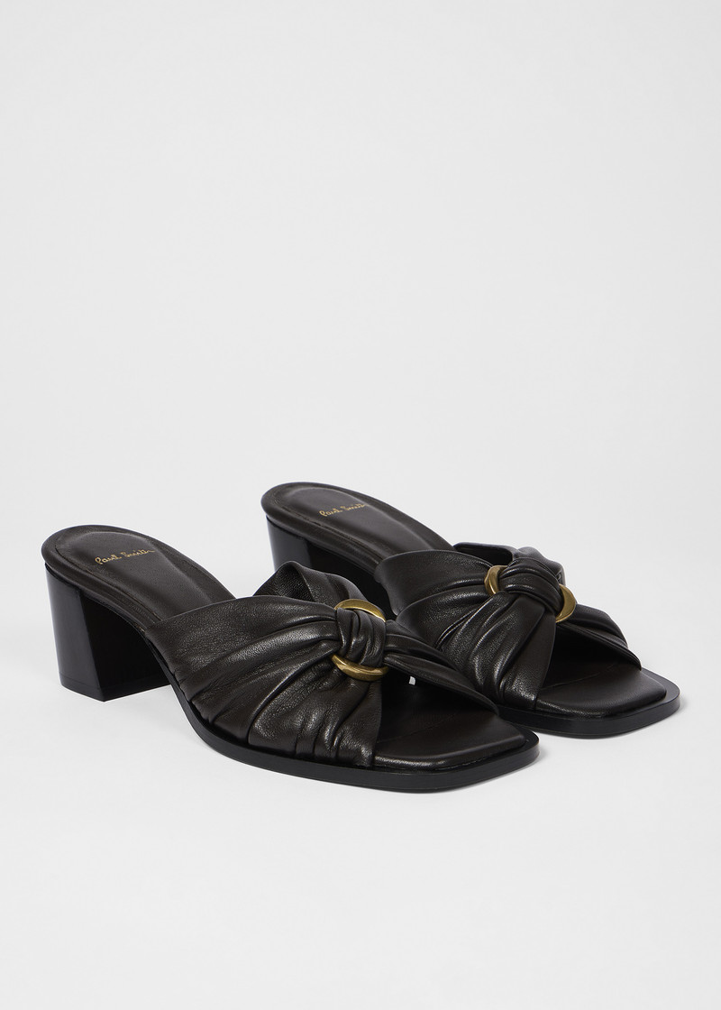 Women's 'Monivae' Leather Heels 3