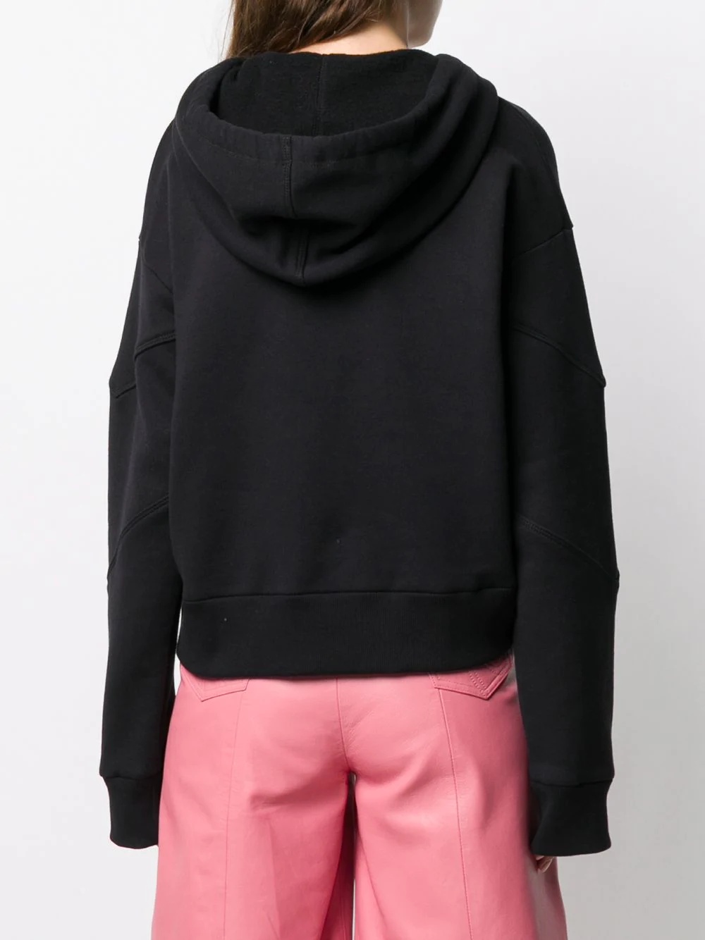 ruched hoodie - 4