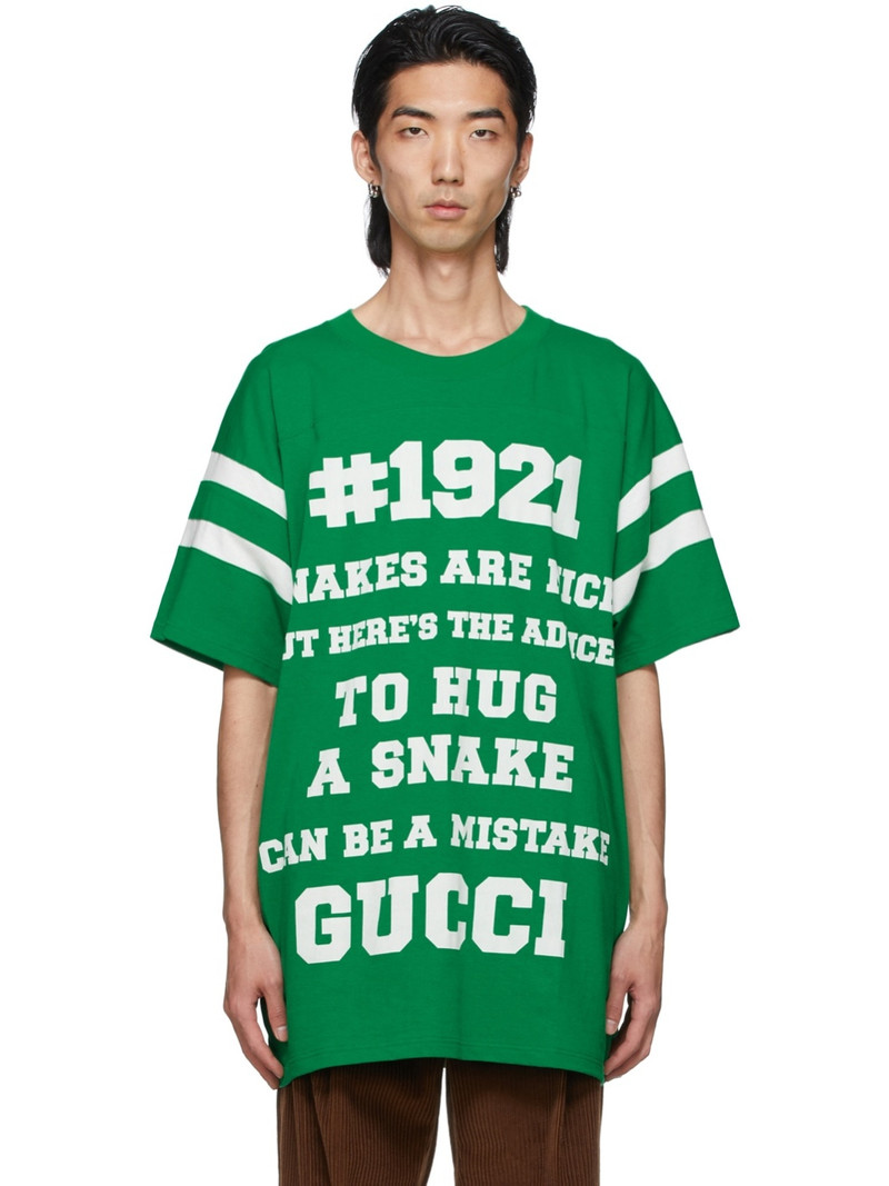 T-shirt 'To Hug a Snake'인쇄 - 1