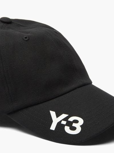 Y-3 Logo-appliqué baseball cap outlook