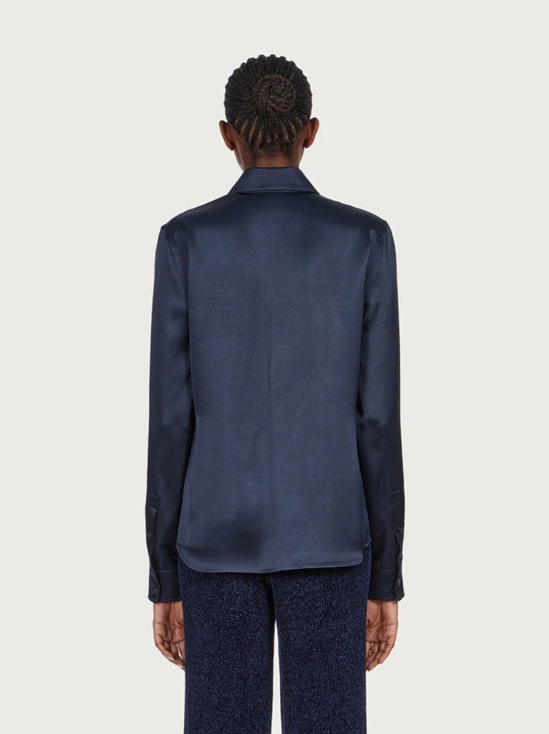 SILK SATIN SHIRT 4