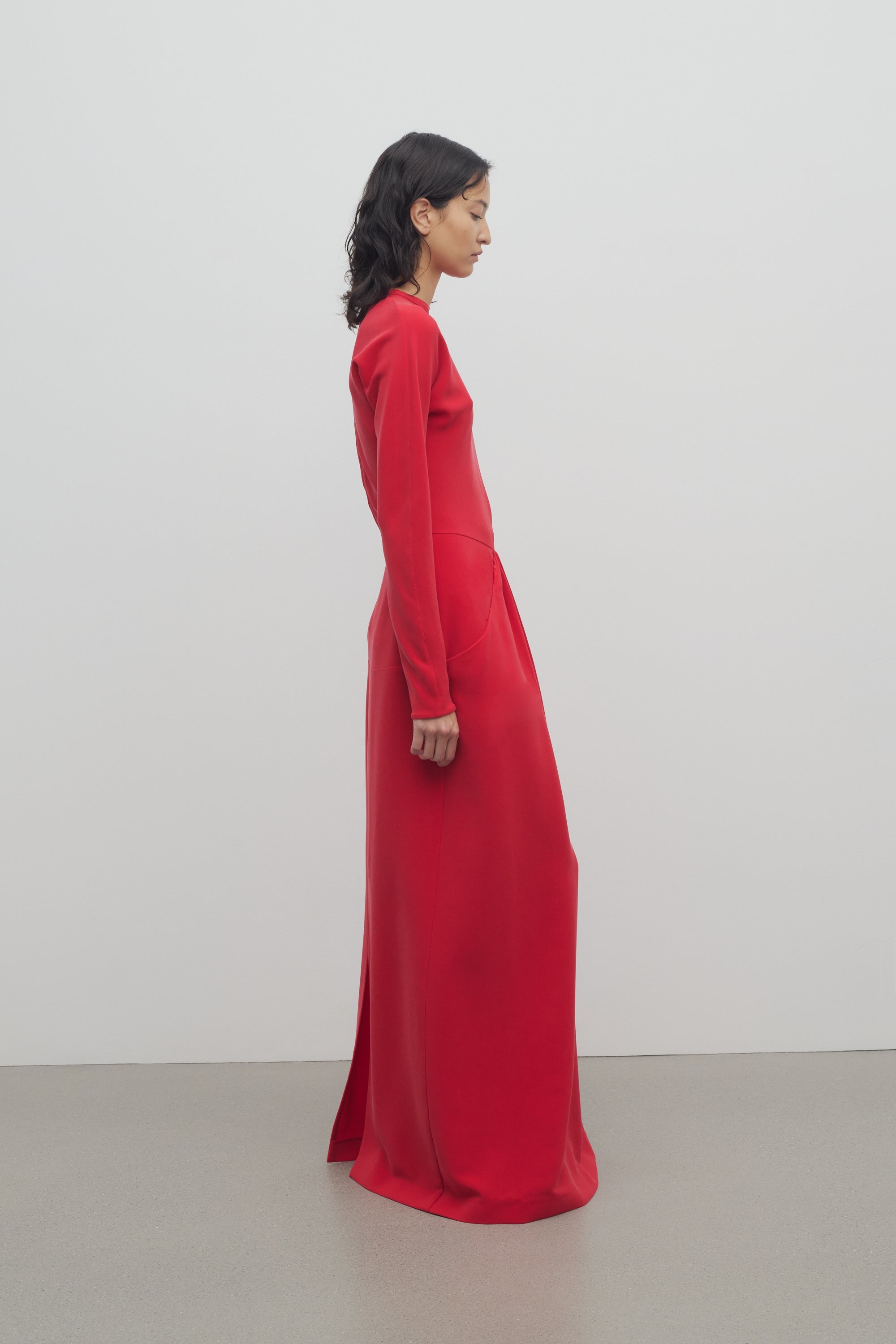 Anselm Dress in Cupro - 4