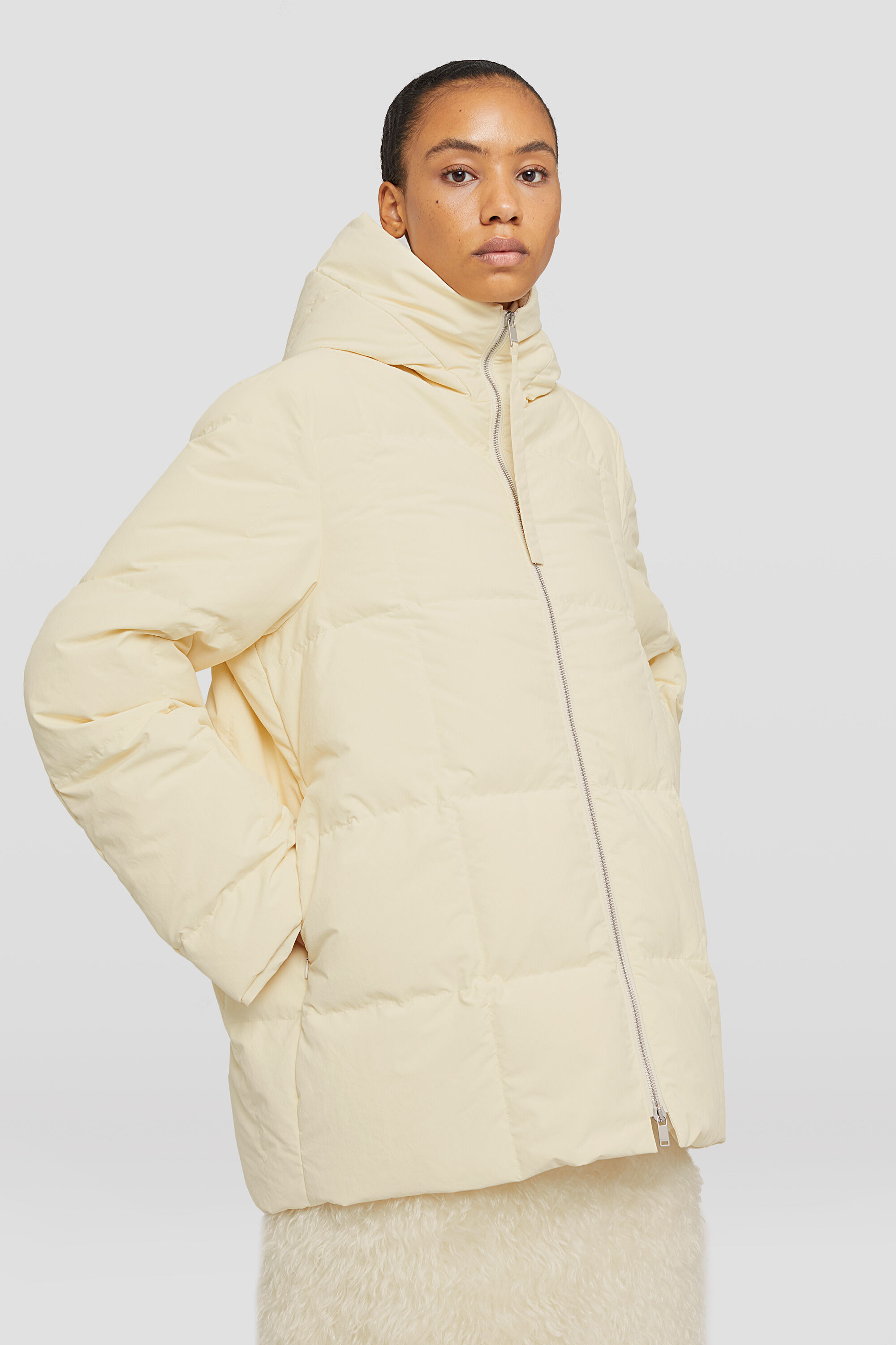 Quilted Down Jacket - 2