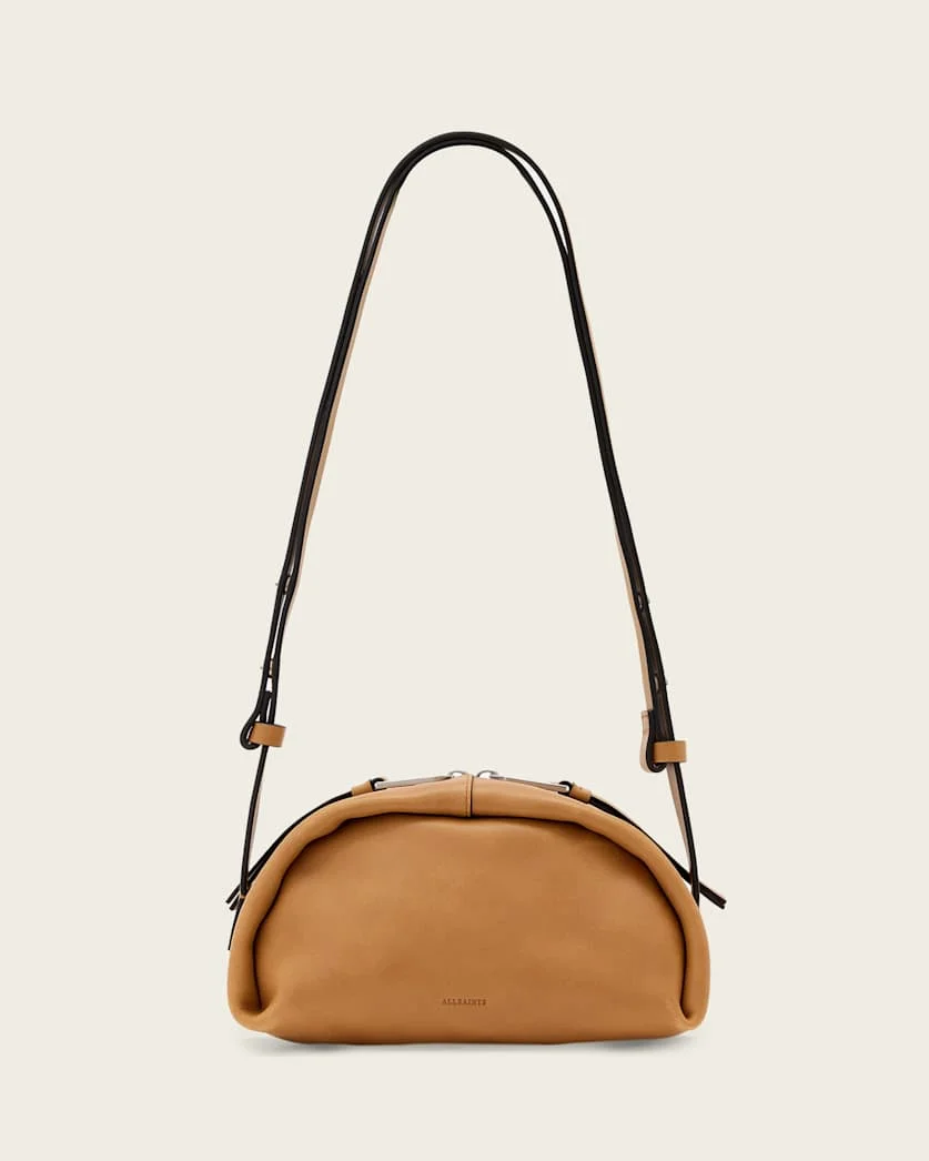 ROSALIE ARC LEATHER CROSSBODY BAG - 1