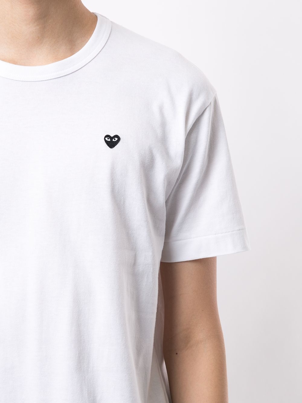 embroidered logo T-shirt - 5