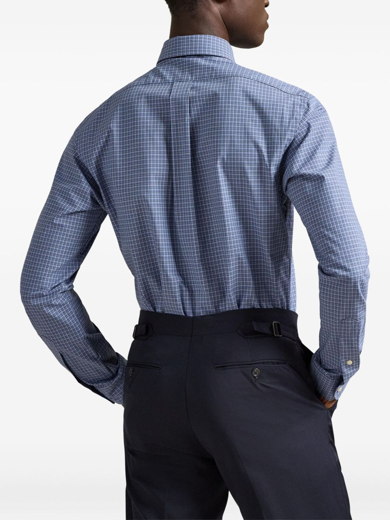 long-sleeves checked shirt 4