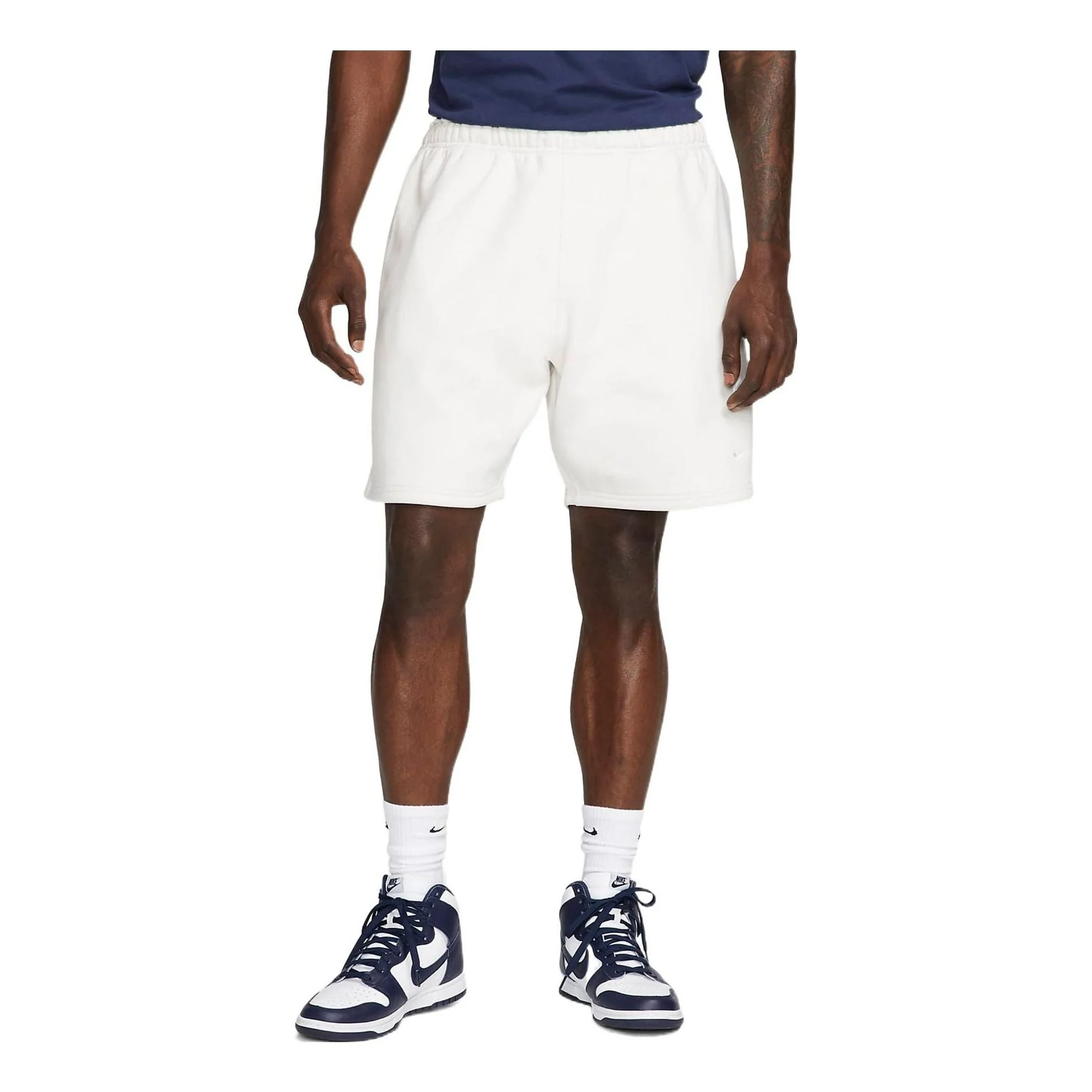Nike NRG Solo Swoosh Fleece Shorts 'Phantom White' DV3055-030 - 1