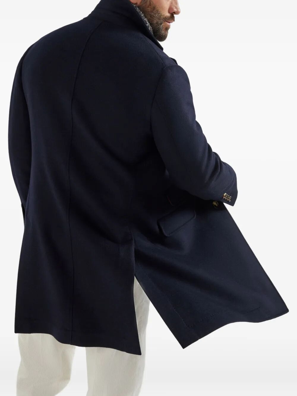Brunello Cucinelli Men Cashmere Outwear Jacket - 2