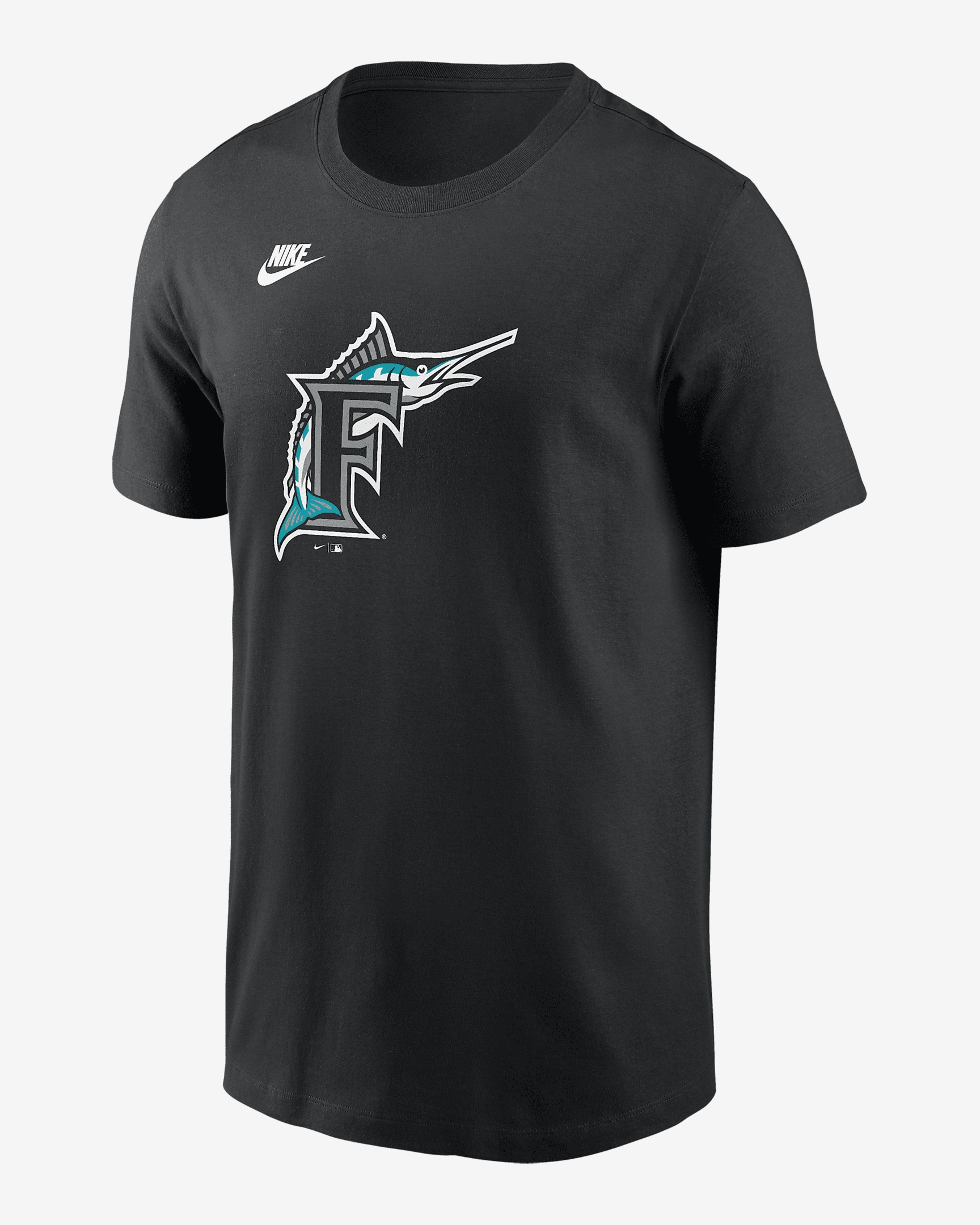 Florida Marlins Cooperstown Logo Nike Men's MLB T-Shirt - 1