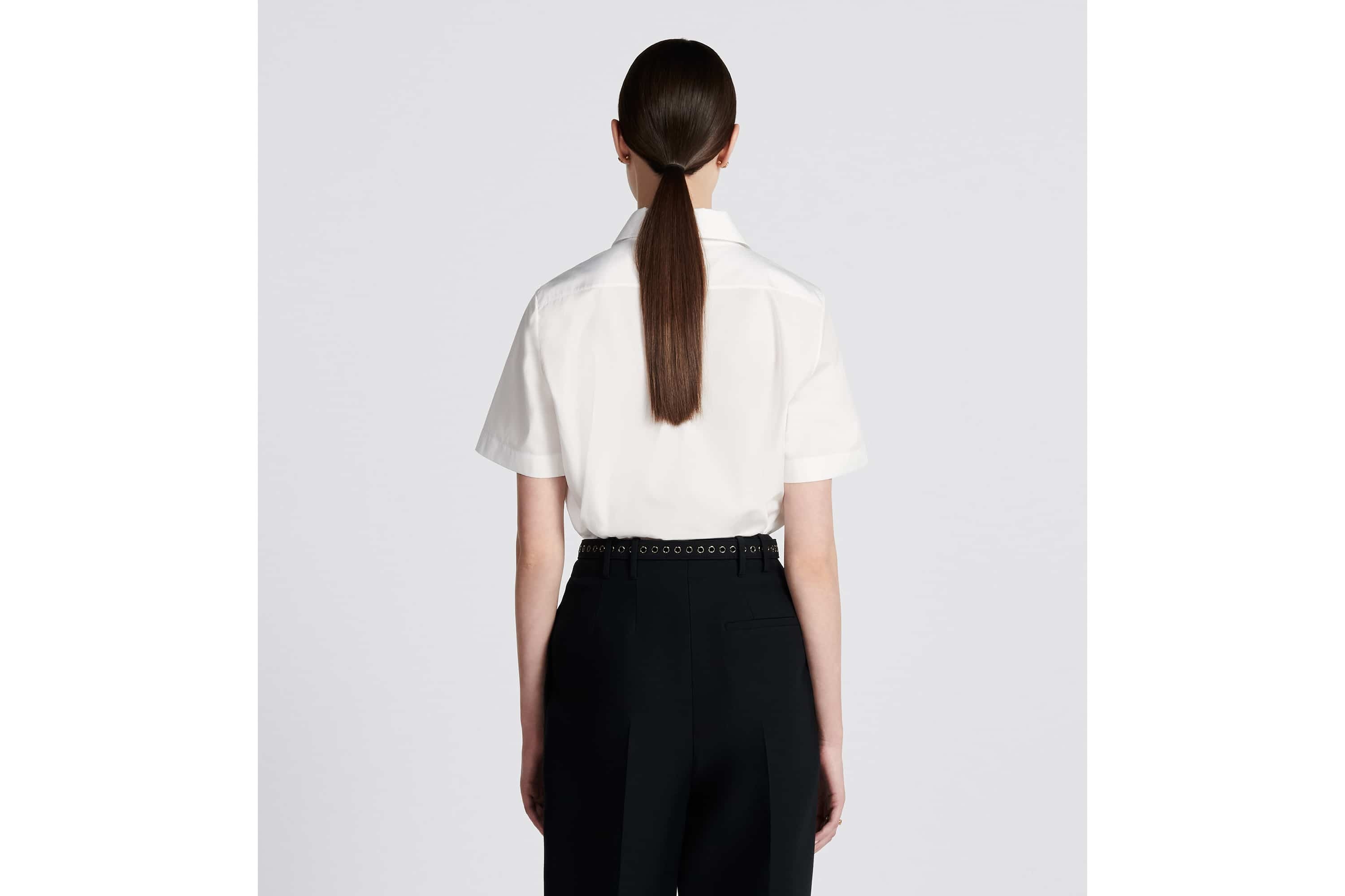 Short Buttoned Blouse - 6