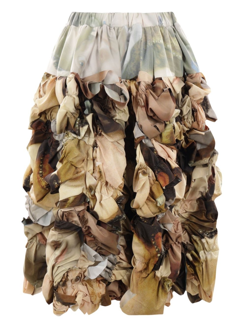 midi skirt with print - 2