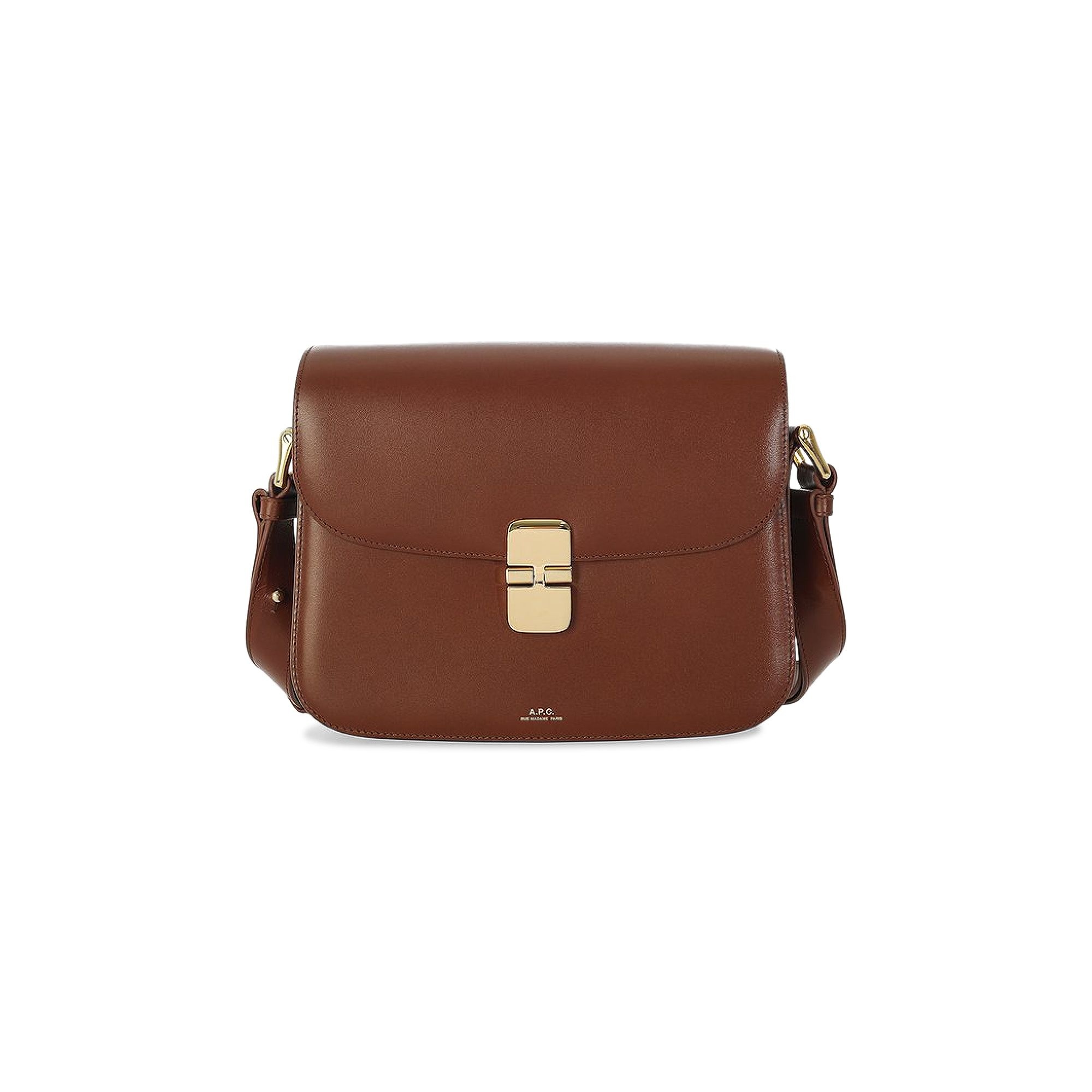 A.P.C. Grace Shoulder Bag 'Hazelnut' - 1