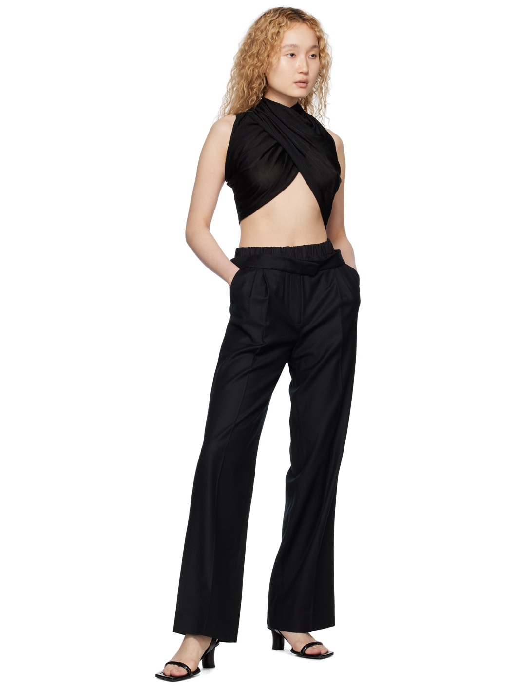 Black Romi Trousers - 4