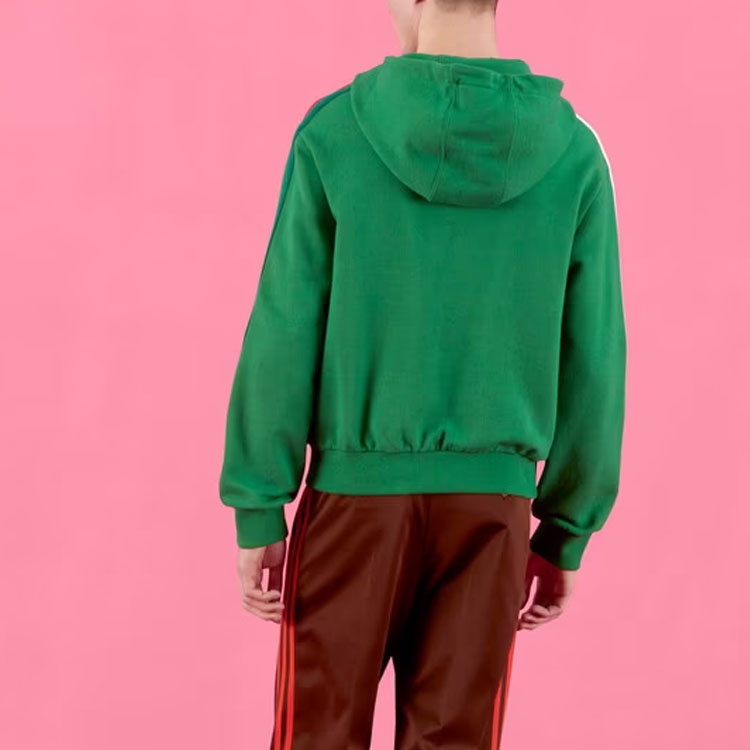 Gucci x adidas Cotton Sweatshirt 'Green' 692107-XJEKQ-3826 - 4
