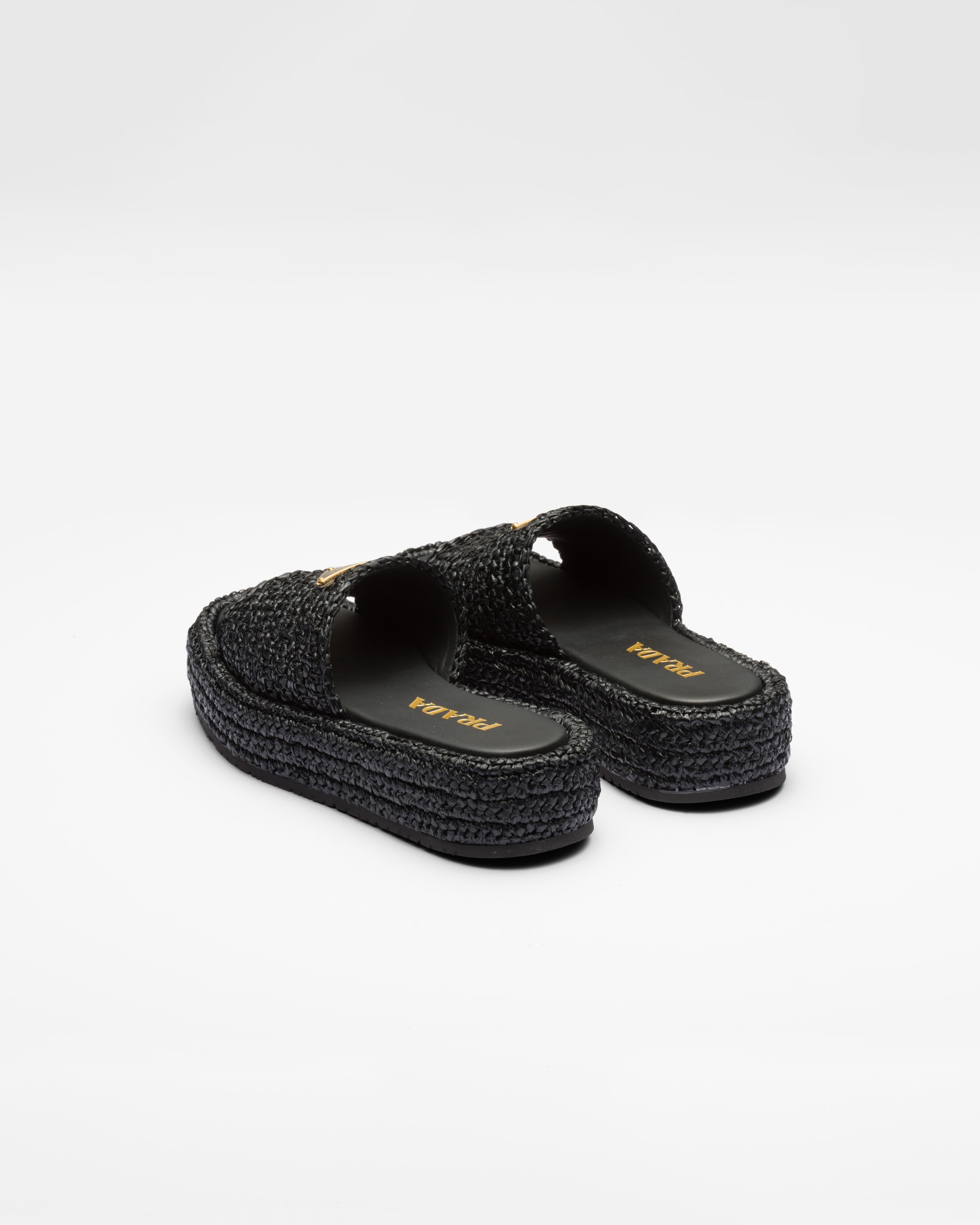 Crochet flatform slides - 5