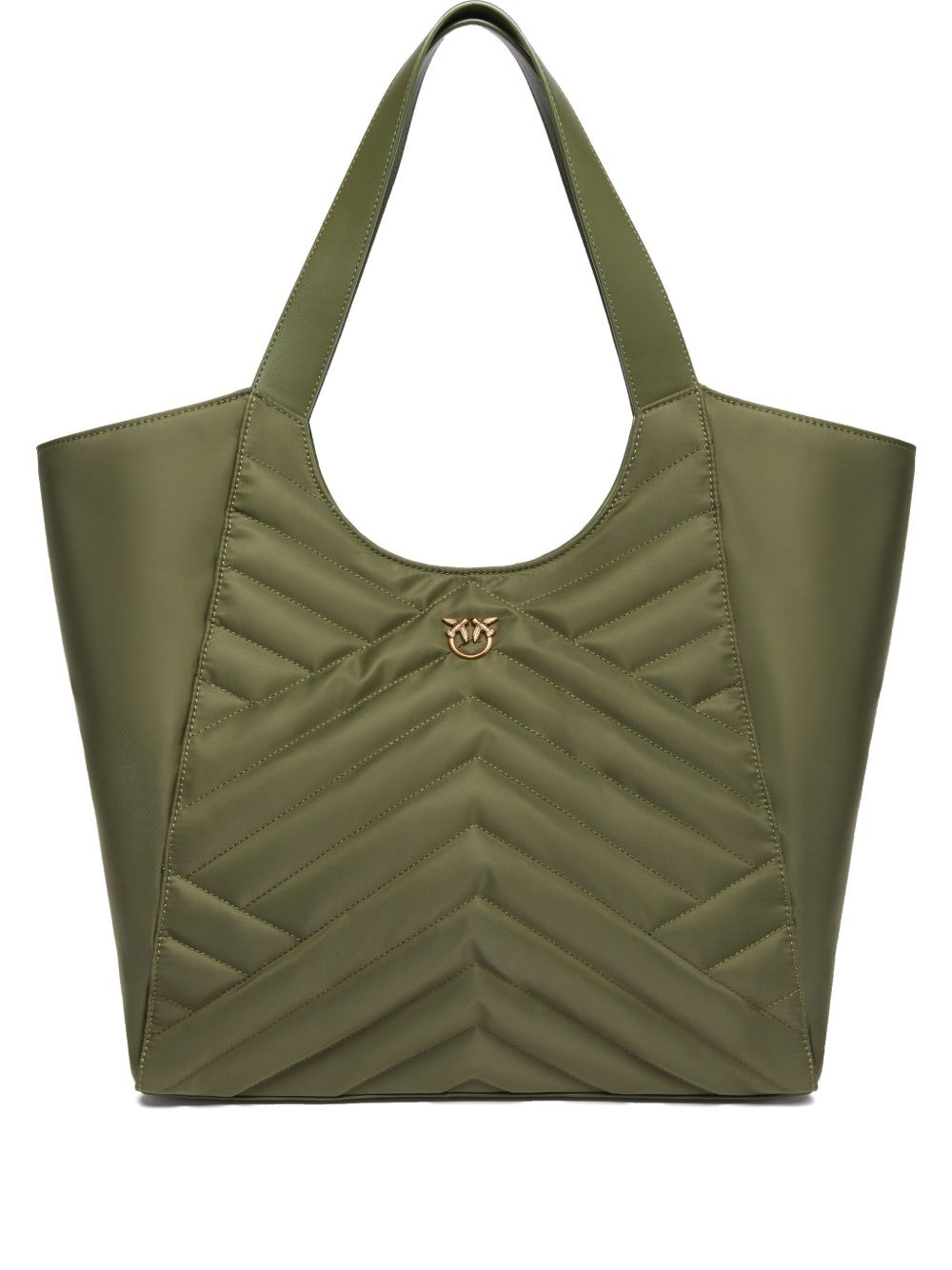 quilted tote bag - 1