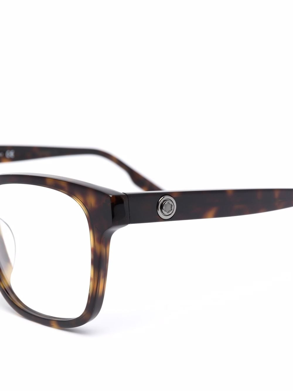 tortoiseshell square glasses - 3