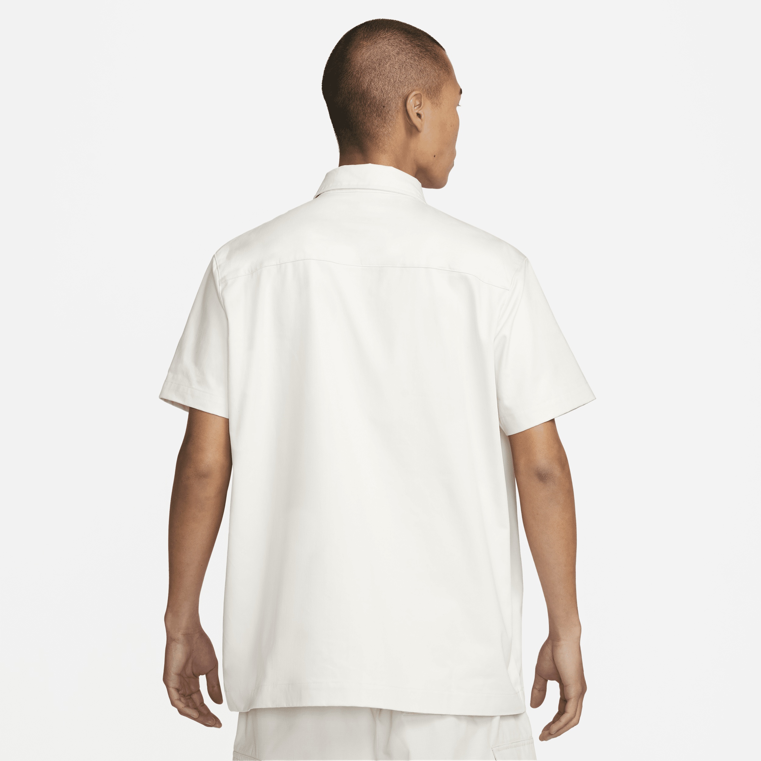 Nike Men's Life Woven Military Short-Sleeve Button-Down Shirt - 2