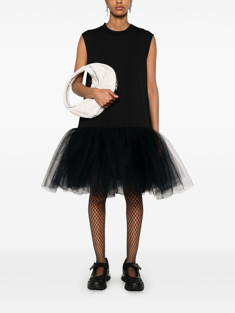 Simone Rocha tulle-trim dress outlook