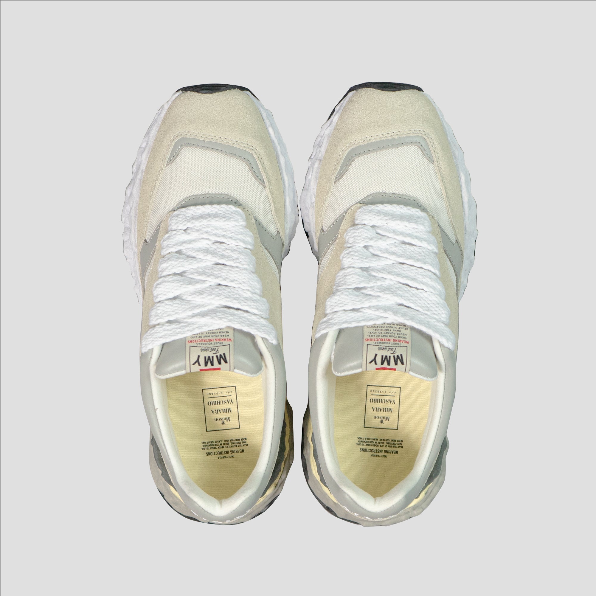 GEORGE OG SOLE LOW-TOP LEATHER SNEAKER - 2