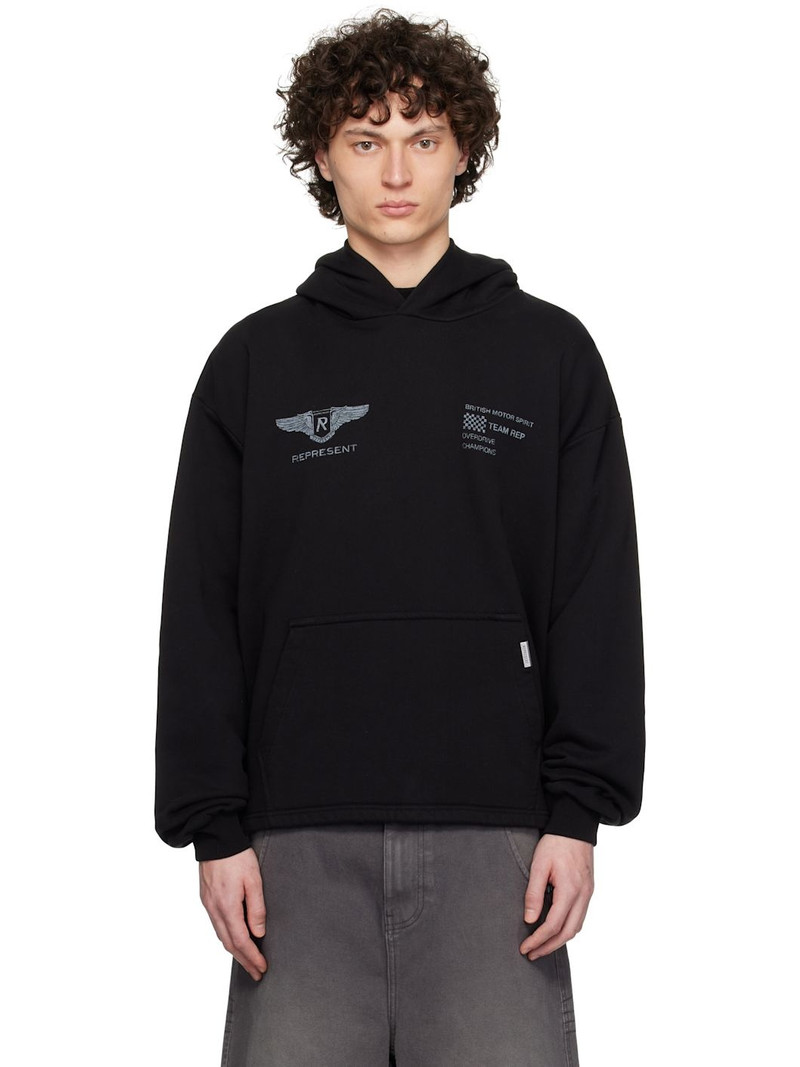 Black 'Team Rep' Hoodie 1