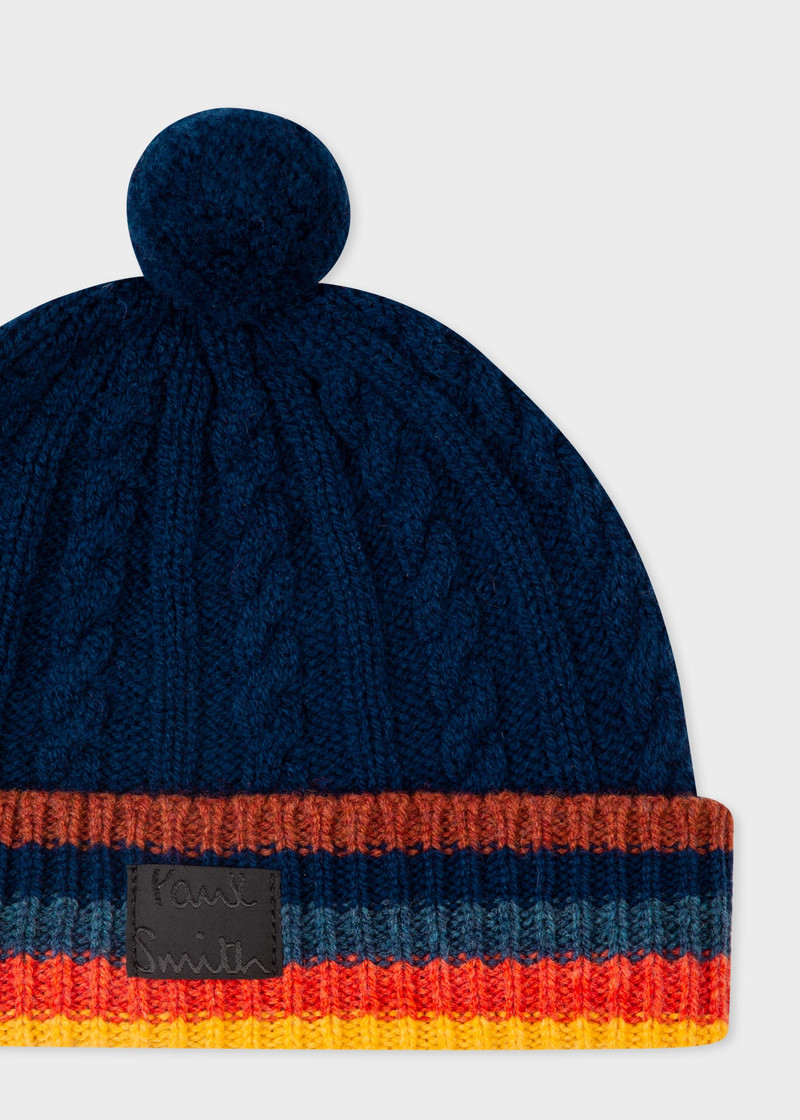 Paul Smith Cable Knit Beanie outlook