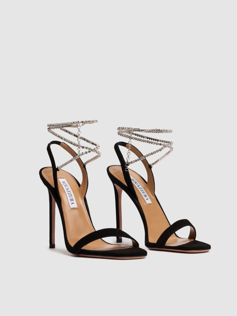 105mm Careless Whisper suede sandals - 3