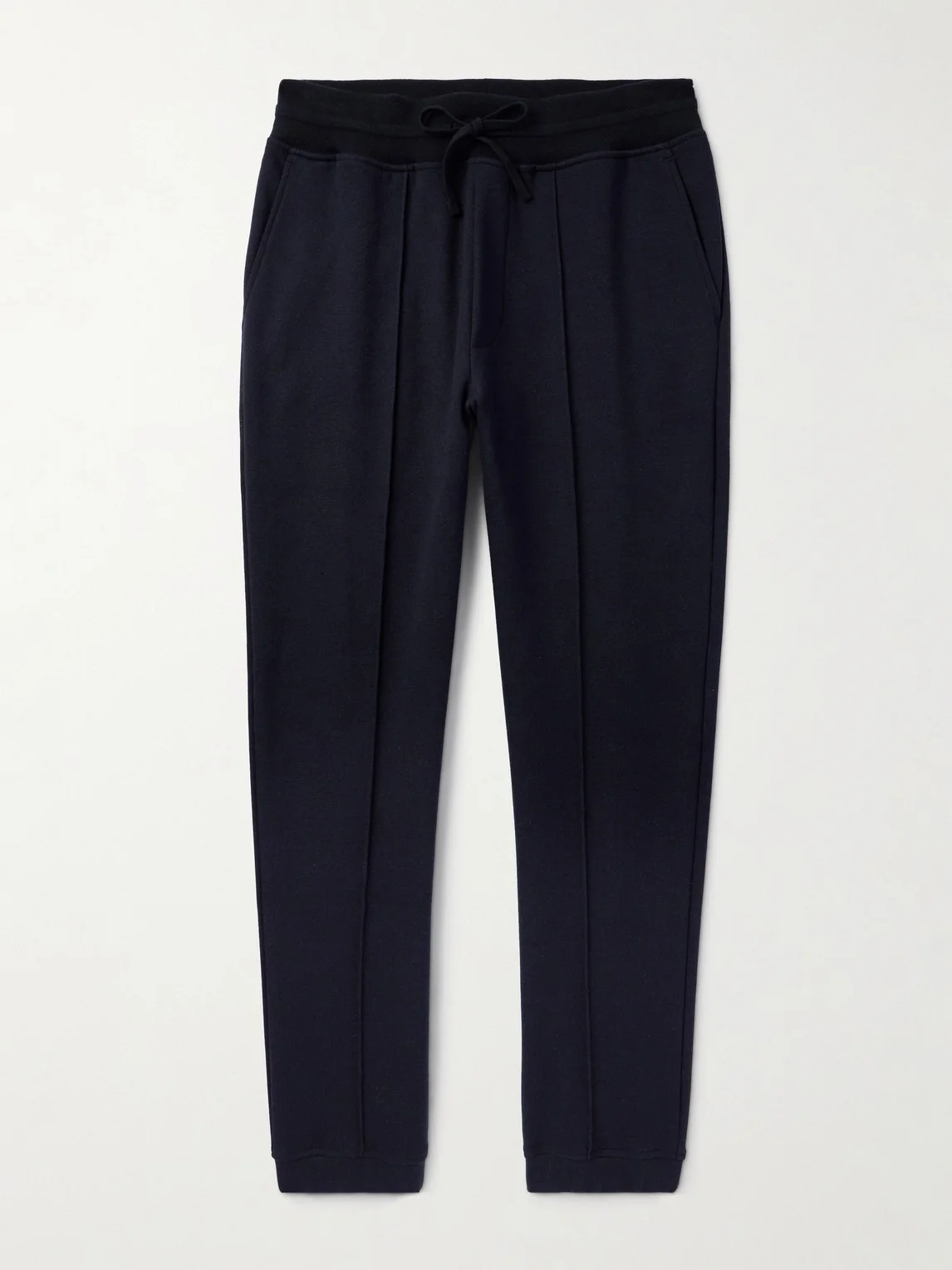 Whitney Tapered Cotton, Silk and Cashmere-Blend Jersey Sweatpants - 1