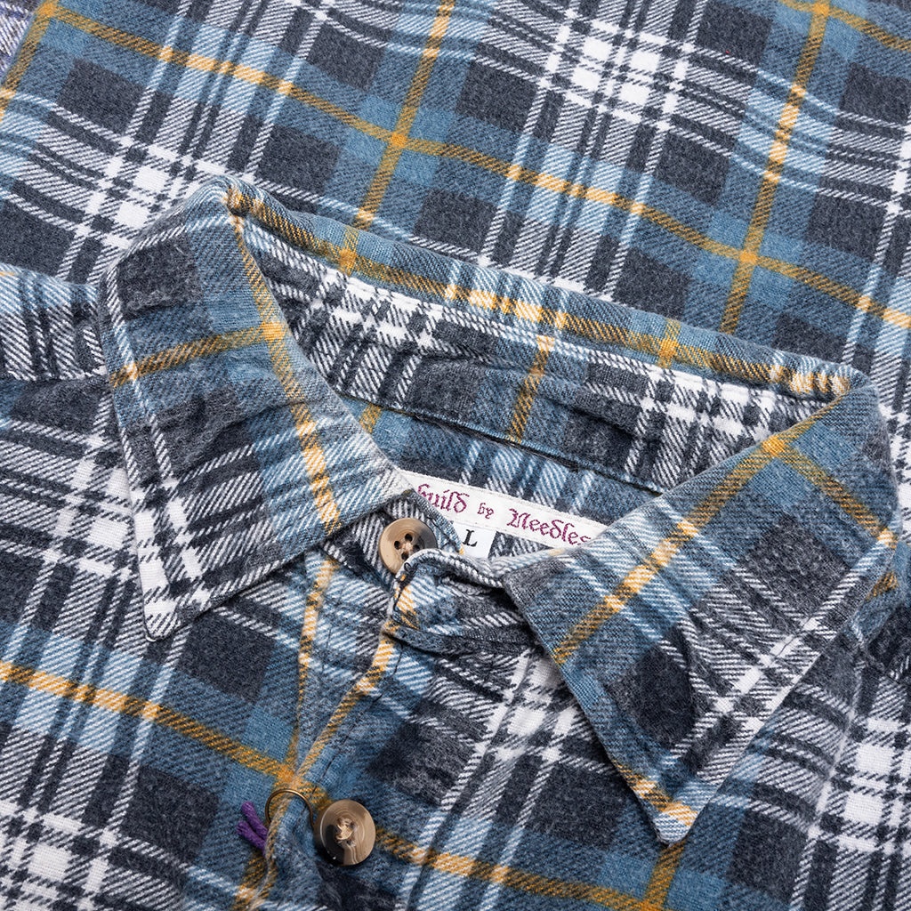 7 CUTS FLANNEL SHIRT - ASSORTED - 3
