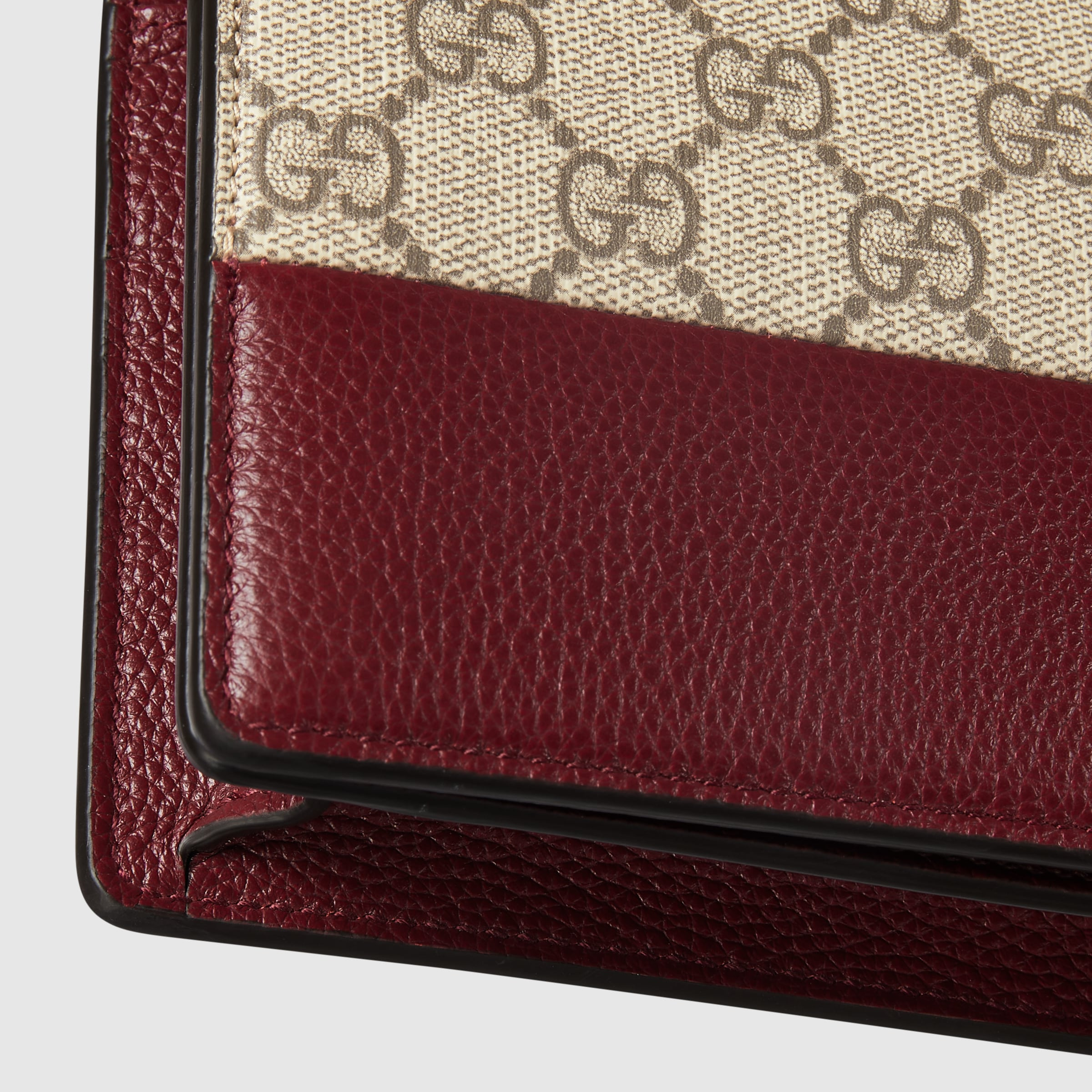 GG Marmont bi-color wallet on chain - 8