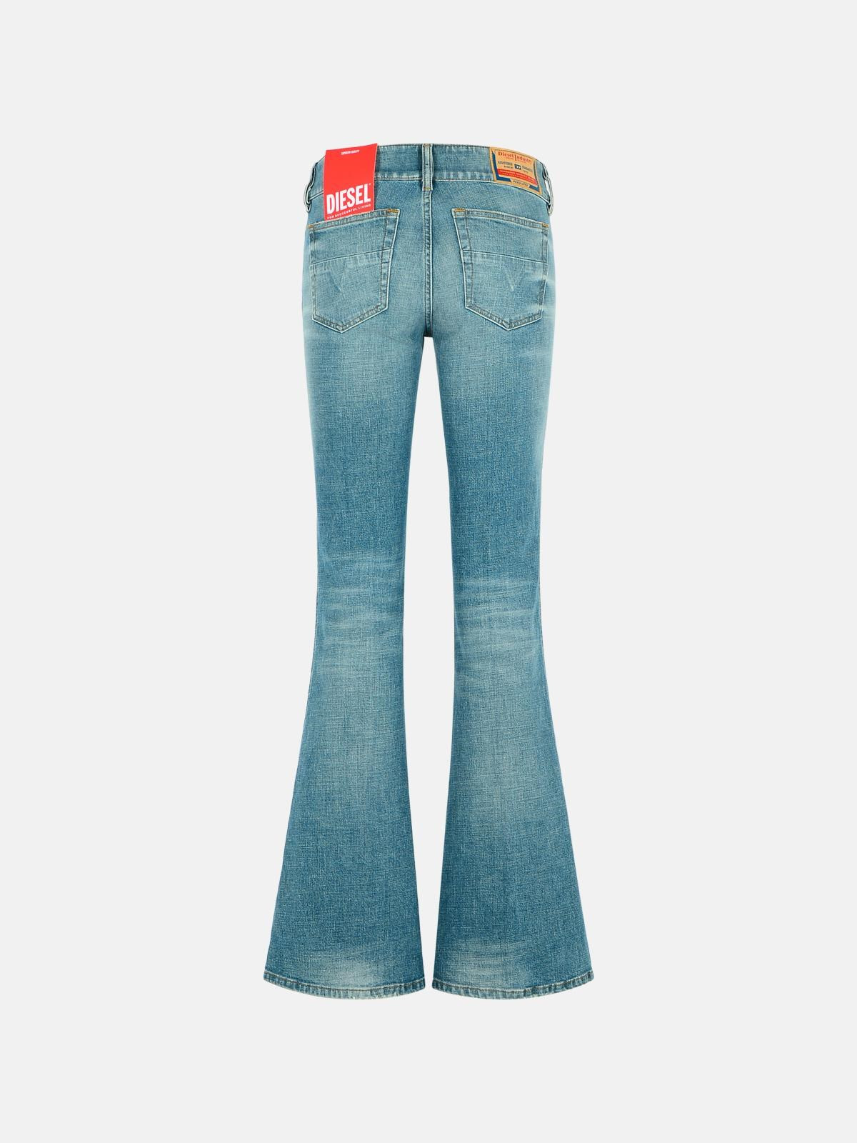 'D.HUSH' MEDIUM BLUE COTTON JEANS - 3