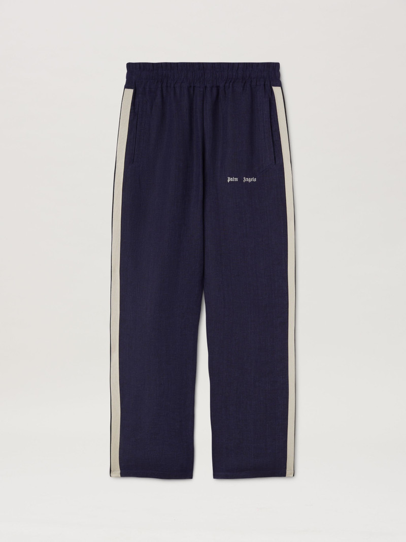 Logo Linen Track Pant - 1