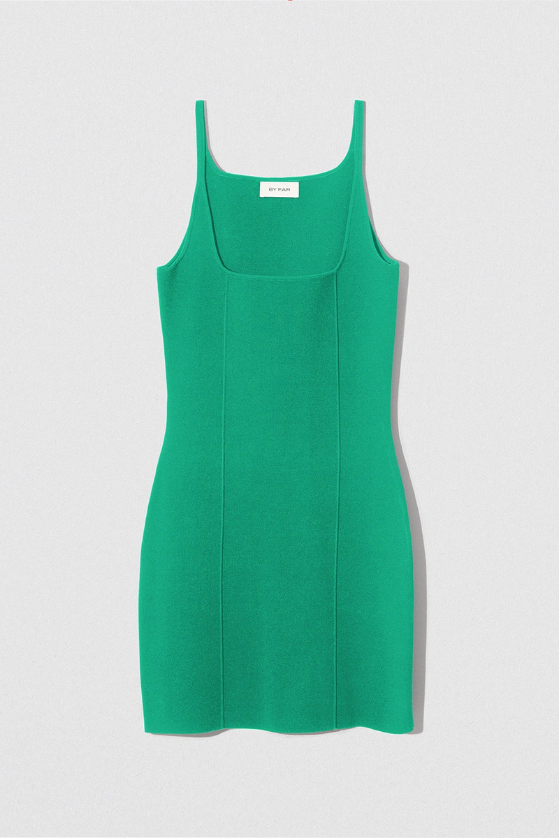 BRANKA DRESS SHAMROCK GREEN MARTINICA VISCOSE 1