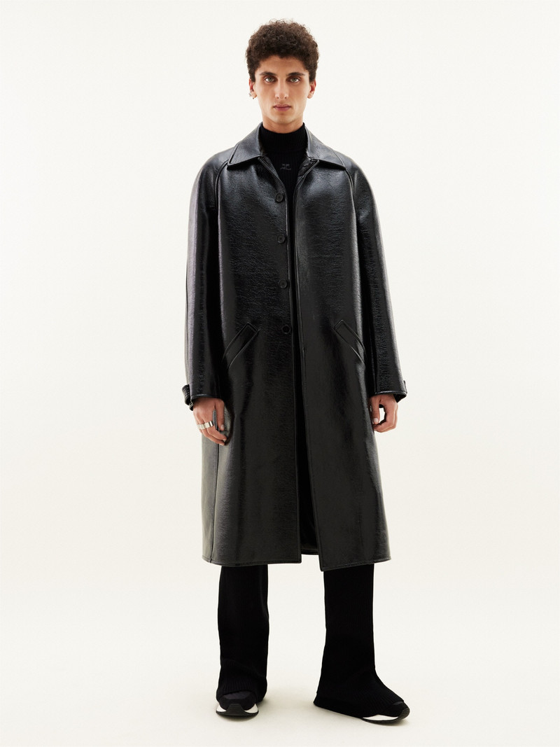 courrèges VINYL OVERSIZED COAT outlook