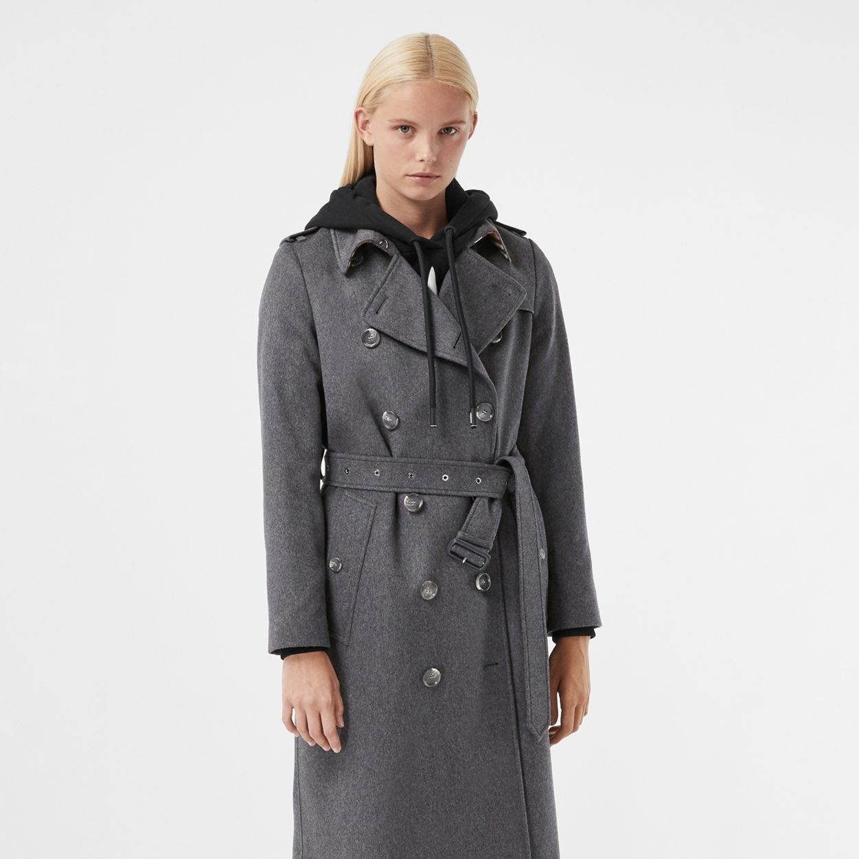 Cashmere Trench Coat - 6