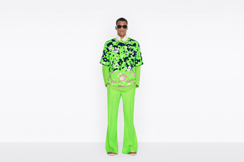 Dior Floral Short-Sleeved Sweater outlook