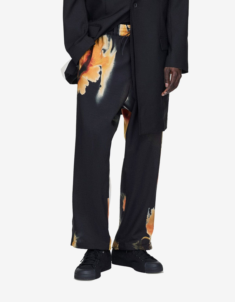 Y-3 Y-3 Black AOP Sport Uniform Track Pants outlook