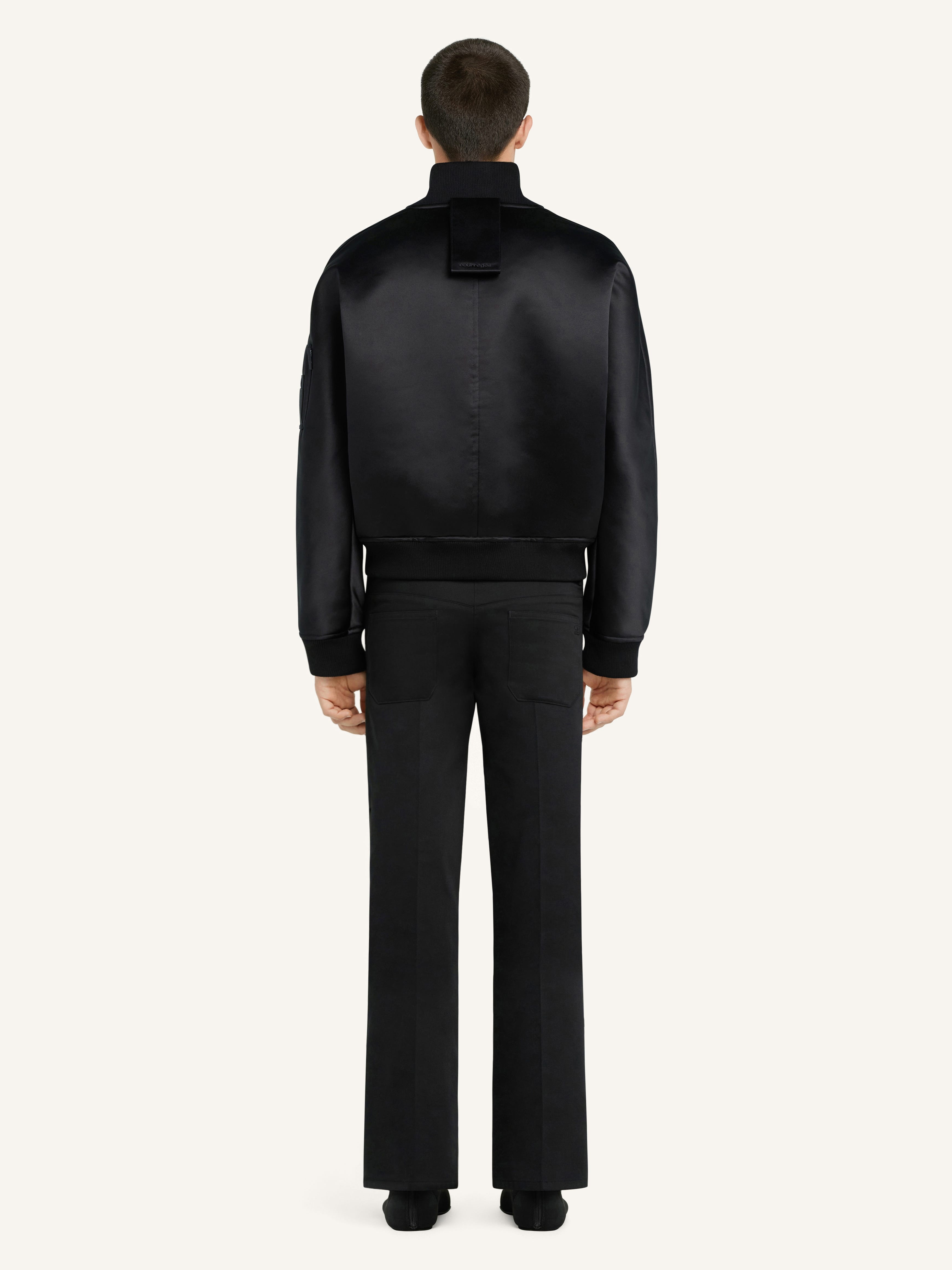 SCUBA SATIN BOMBER JACKET - 4