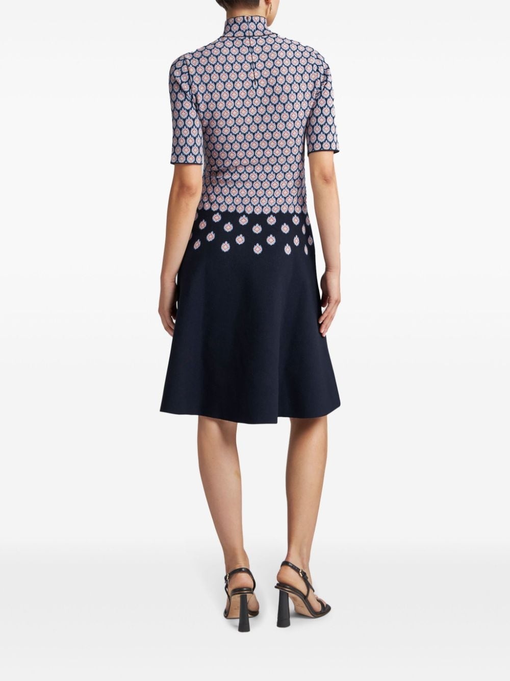 jacquard dress - 3