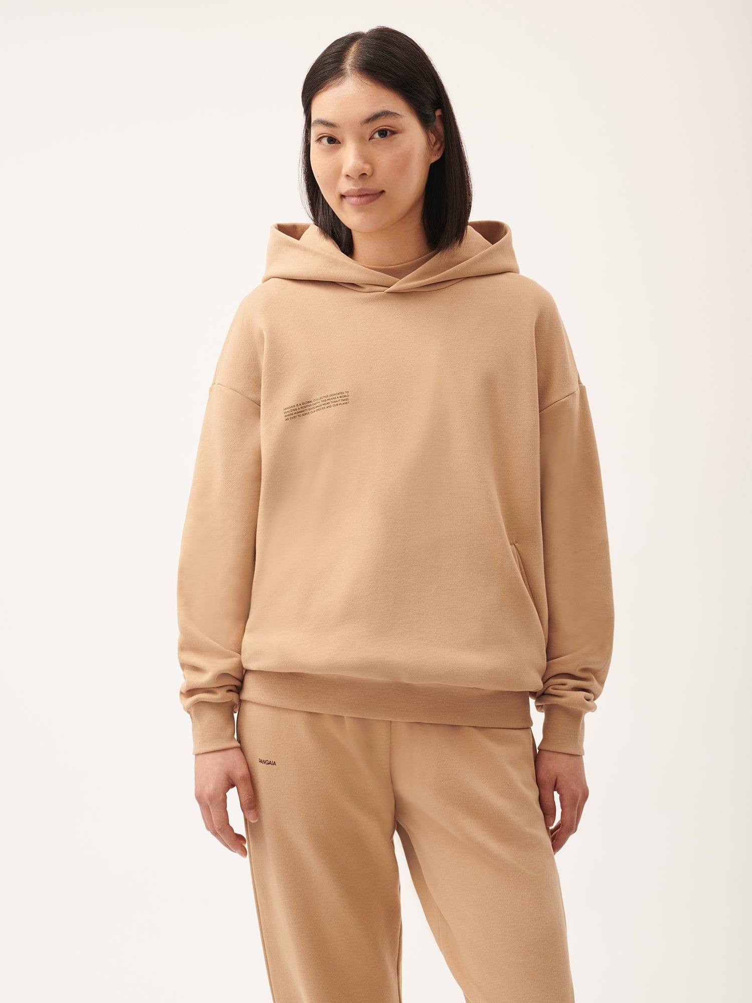 Womens 365 Midweight Hoodie - Desert Camel - 2