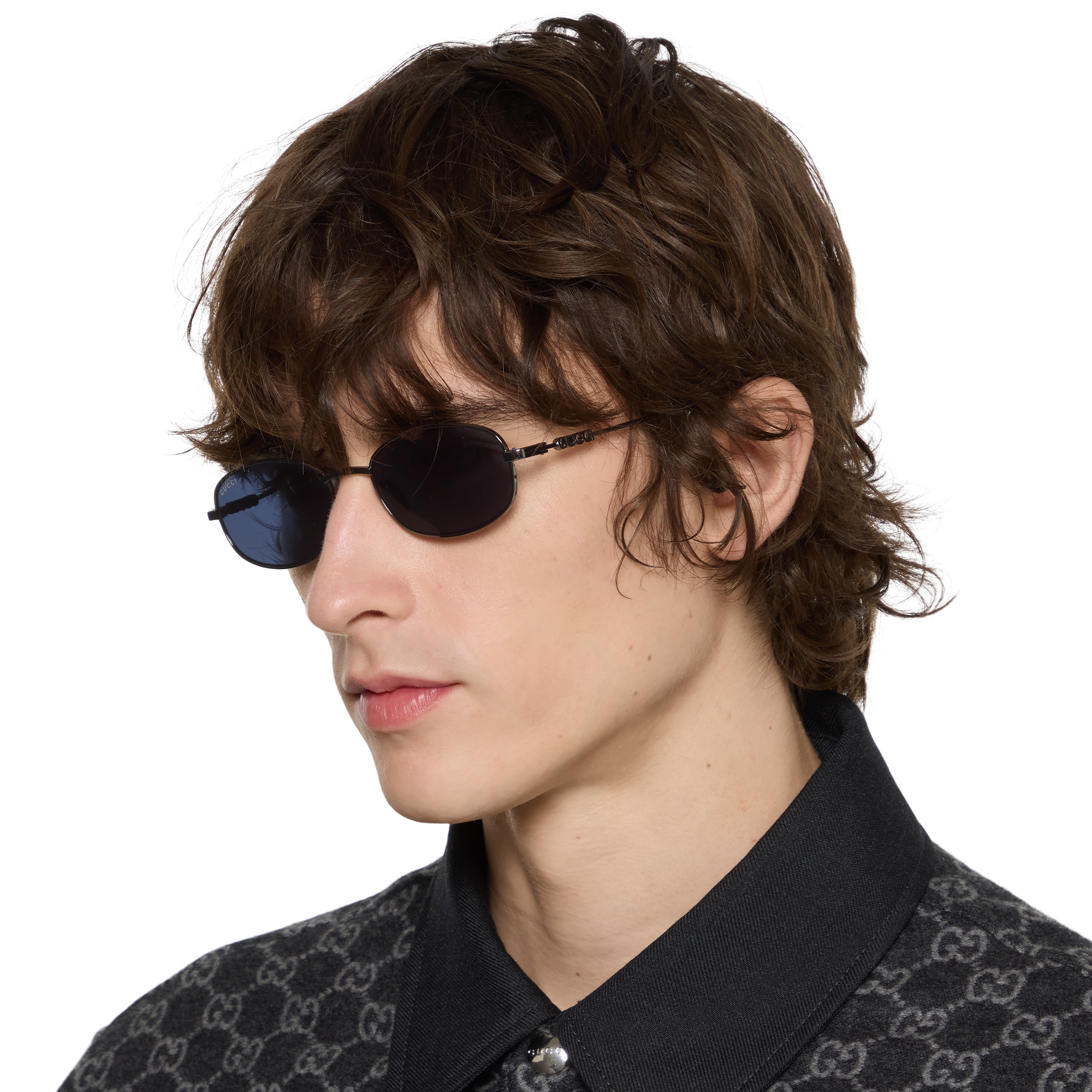 Oval frame sunglasses - 6