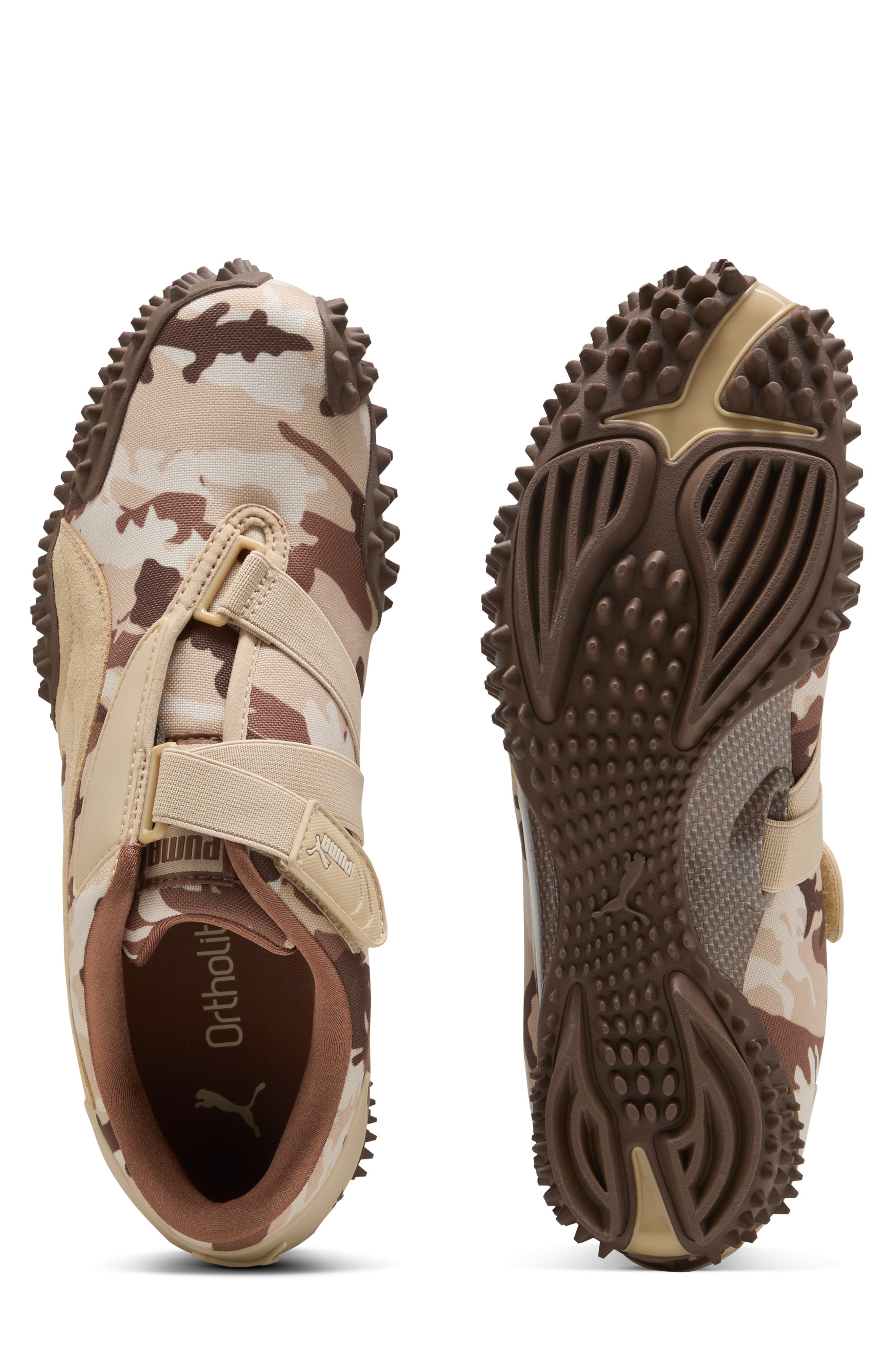 PUMA Mostro Camo Sneaker in Light Sand-Espresso Brown at Nordstrom - 5