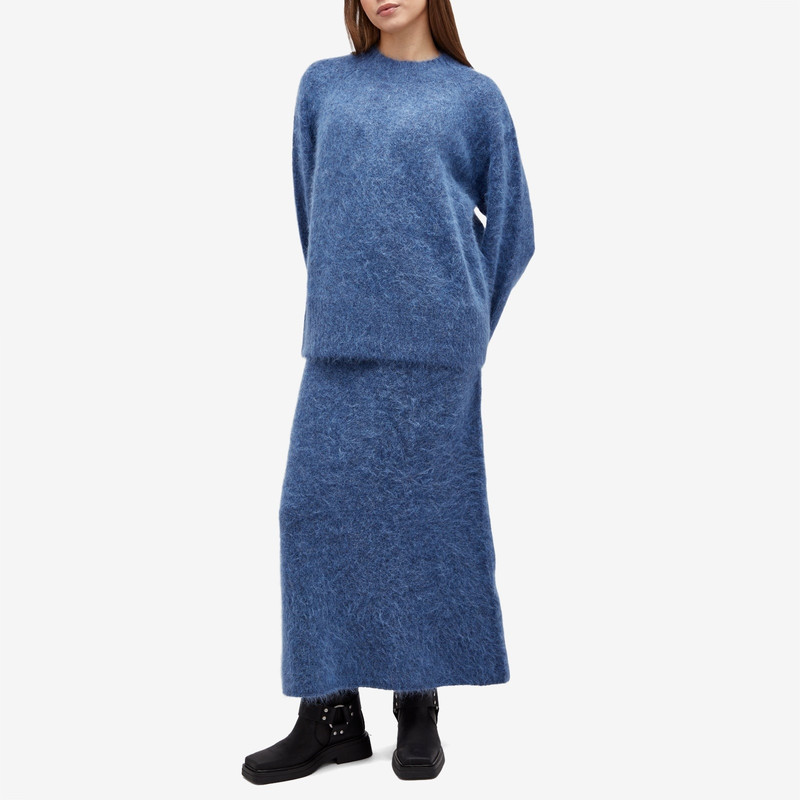 Holzweiler Holzweiler Fure Fluffy Midi Skirt outlook