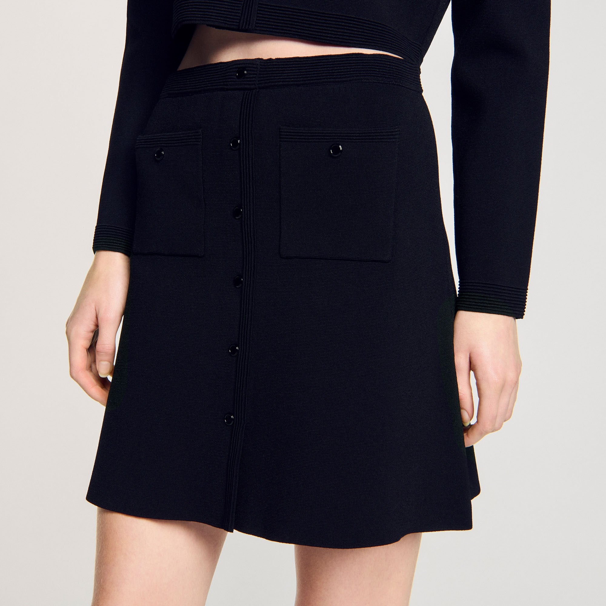 MINI KNIT SKIRT - 3